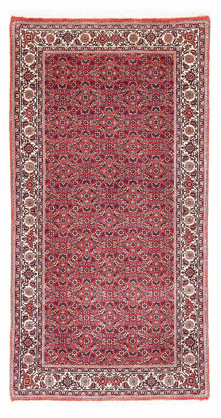 morgenland Wollen kleed Bidjar medaillon 142 x 70 cm Handgeknoopt
