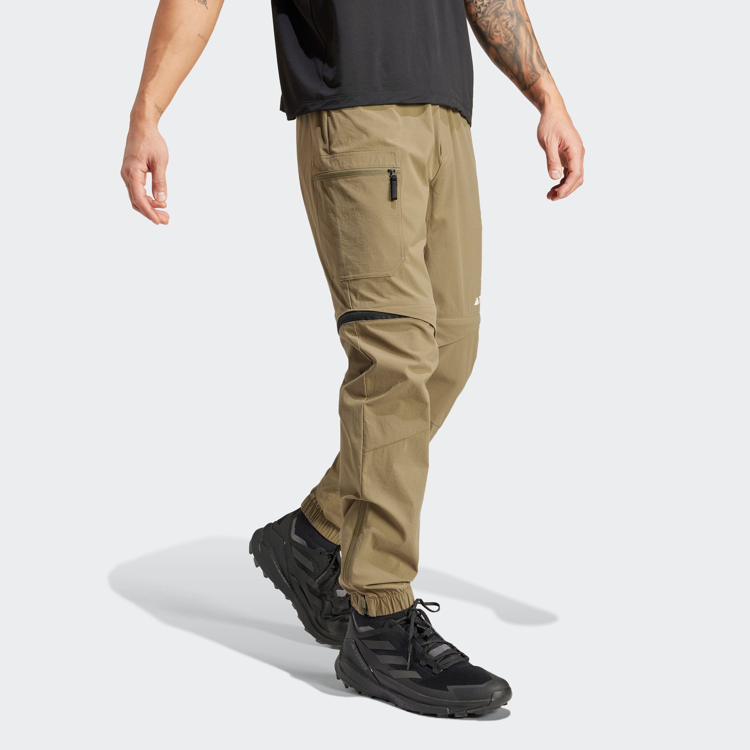 adidas TERREX Outdoorbroek TERREX Utilitas hiking zip-off-broek (1-delig)