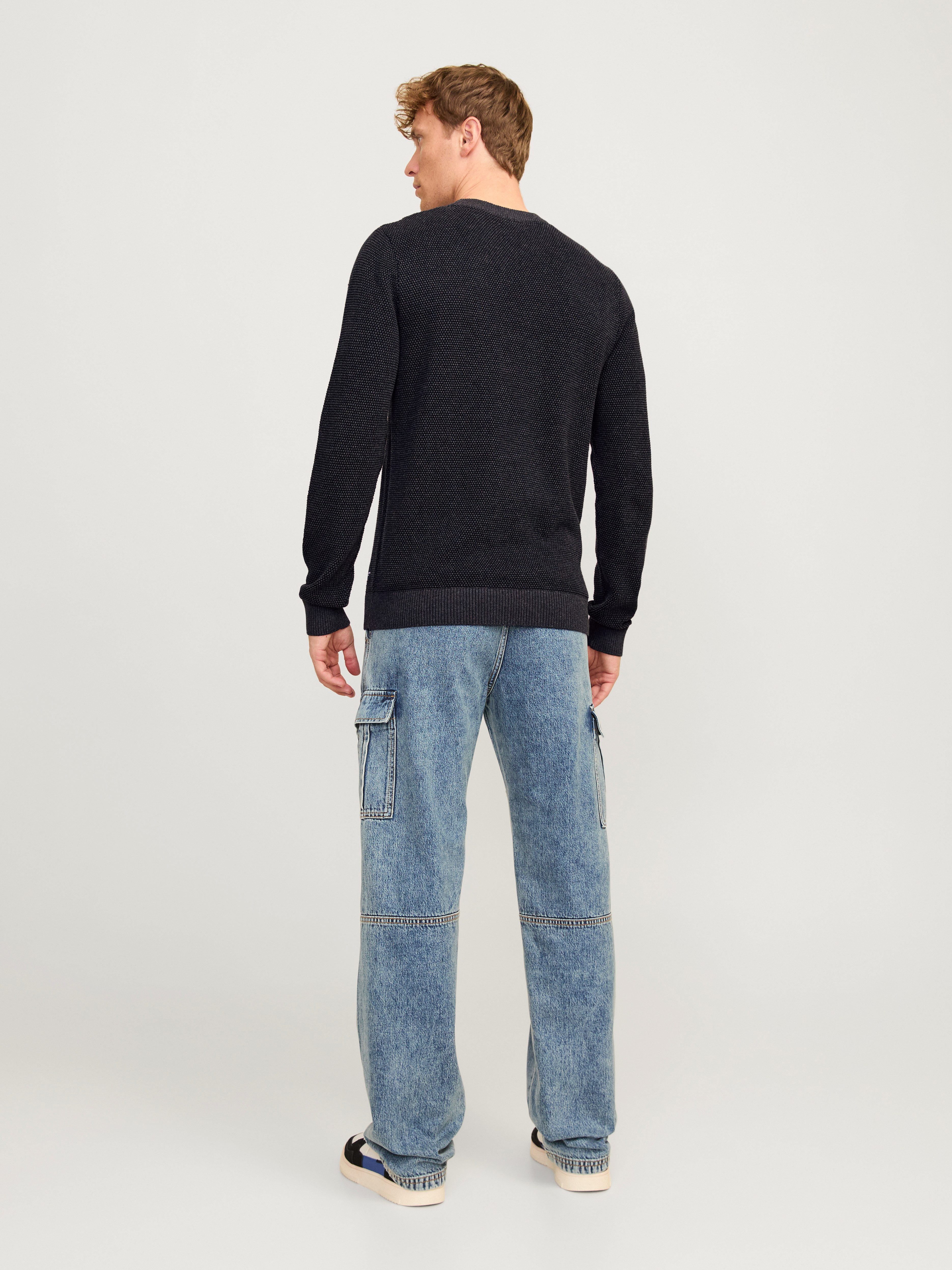 Jack & Jones Trui met ronde hals JJEGLOBE KNIT CREW NECK NOOS
