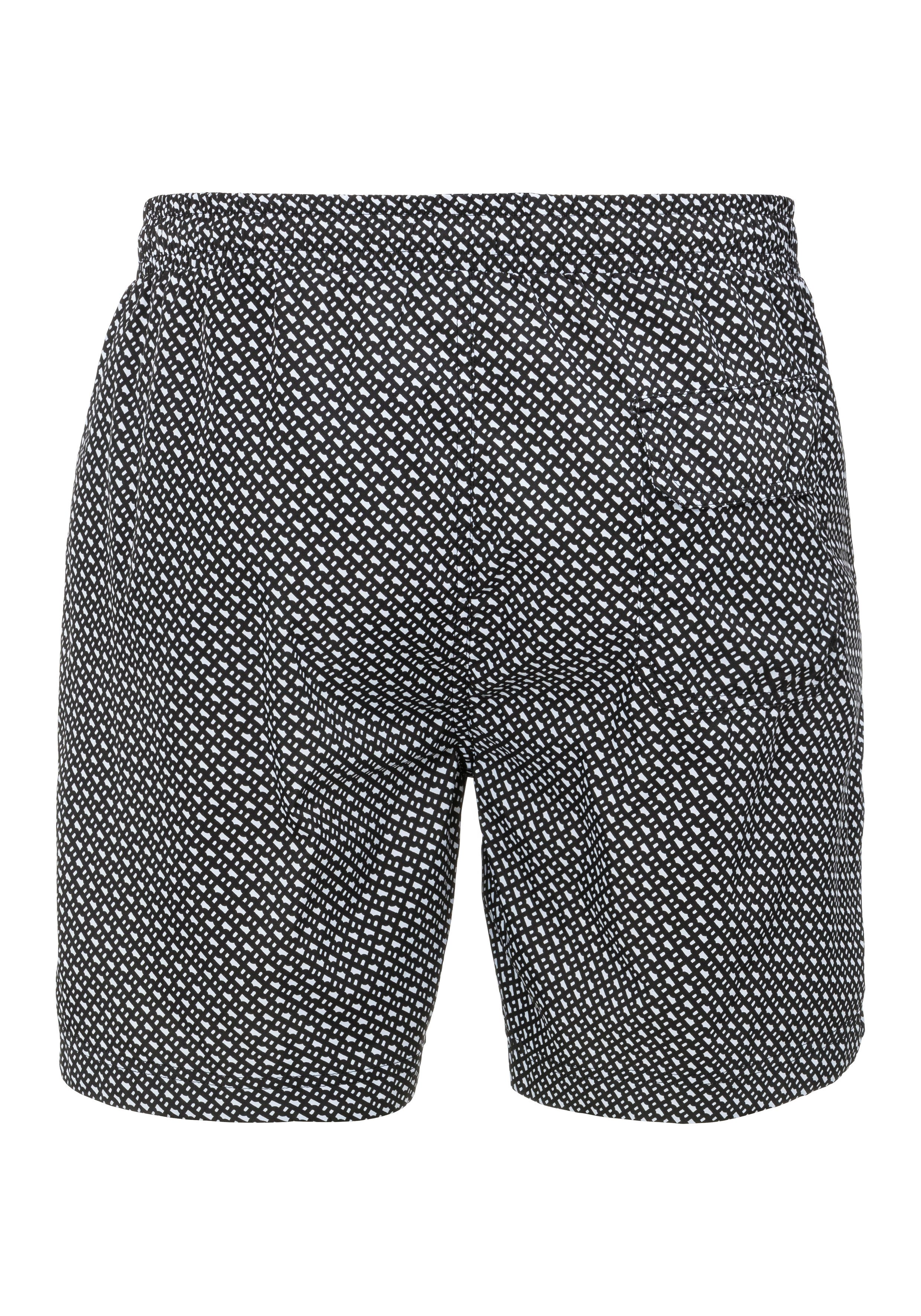BOSS Zwemshort Ciro met monogram-motief