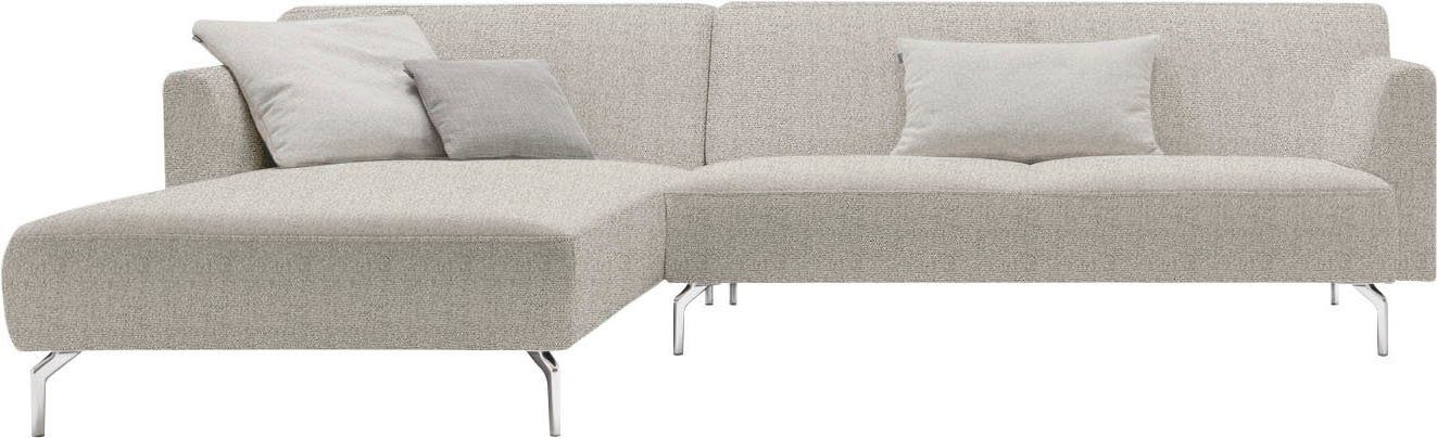 Creation BY ROLF BENZ Hoekbank CR.446 in een minimalistische, gewichtloze look, breedte 317 cm