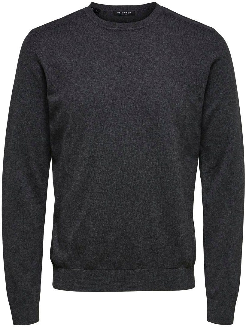 SELECTED HOMME Gebreide trui SLHBERG CREW NECK NOOS