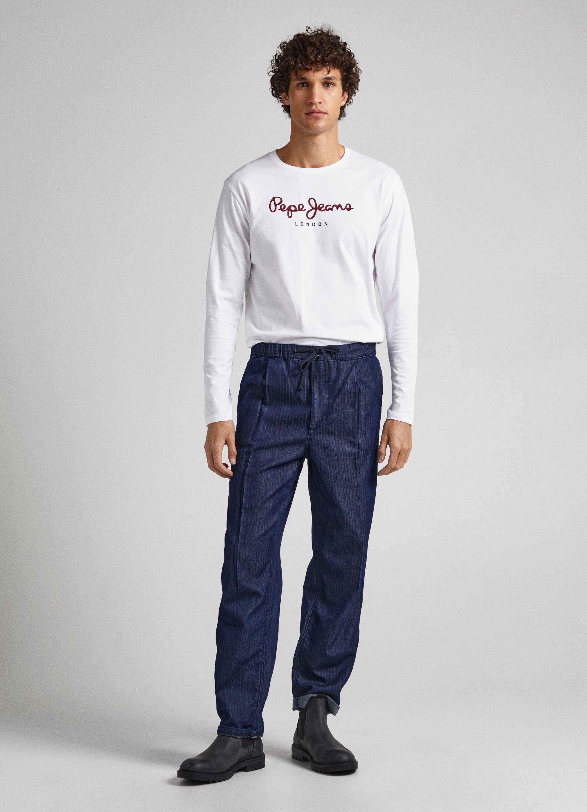 Pepe Jeans Shirt met lange mouwen EGGO LONG