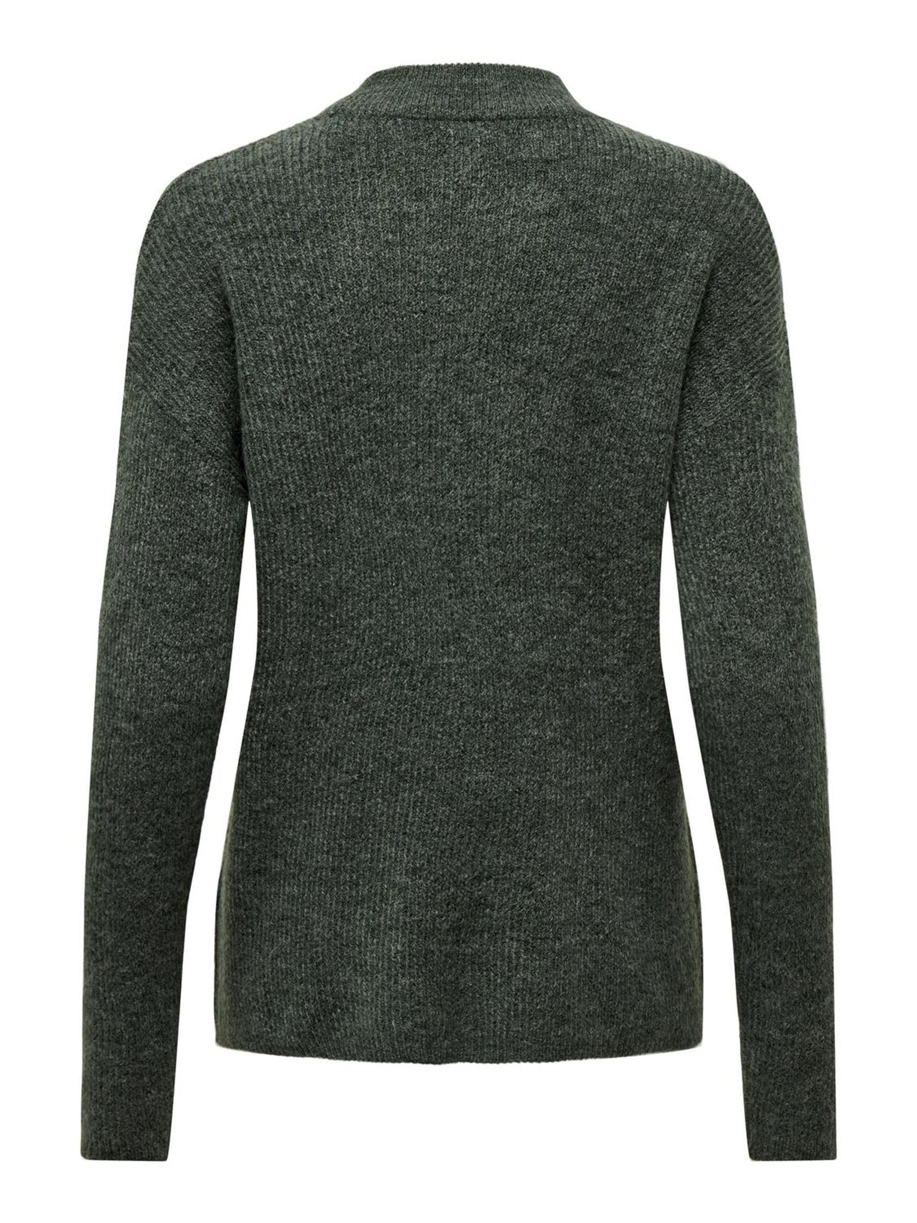 Only Gebreide trui ONLCAMILLA O-NECK L S PULLOVER KNT