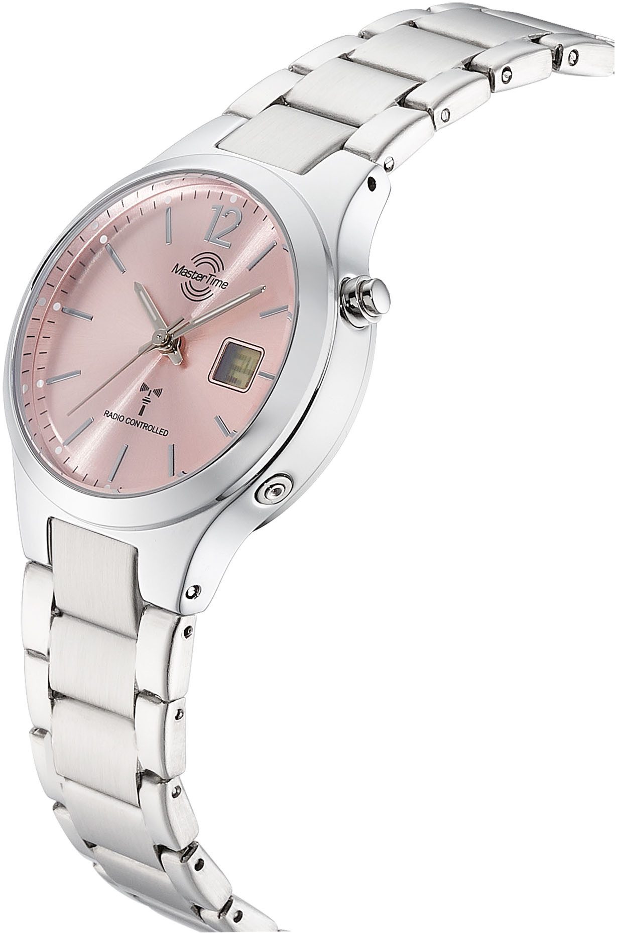 MASTER TIME Radiografisch horloge Quartzhorloge, horloge, damenuur, roestvrijstalen band, analoog, digitaal