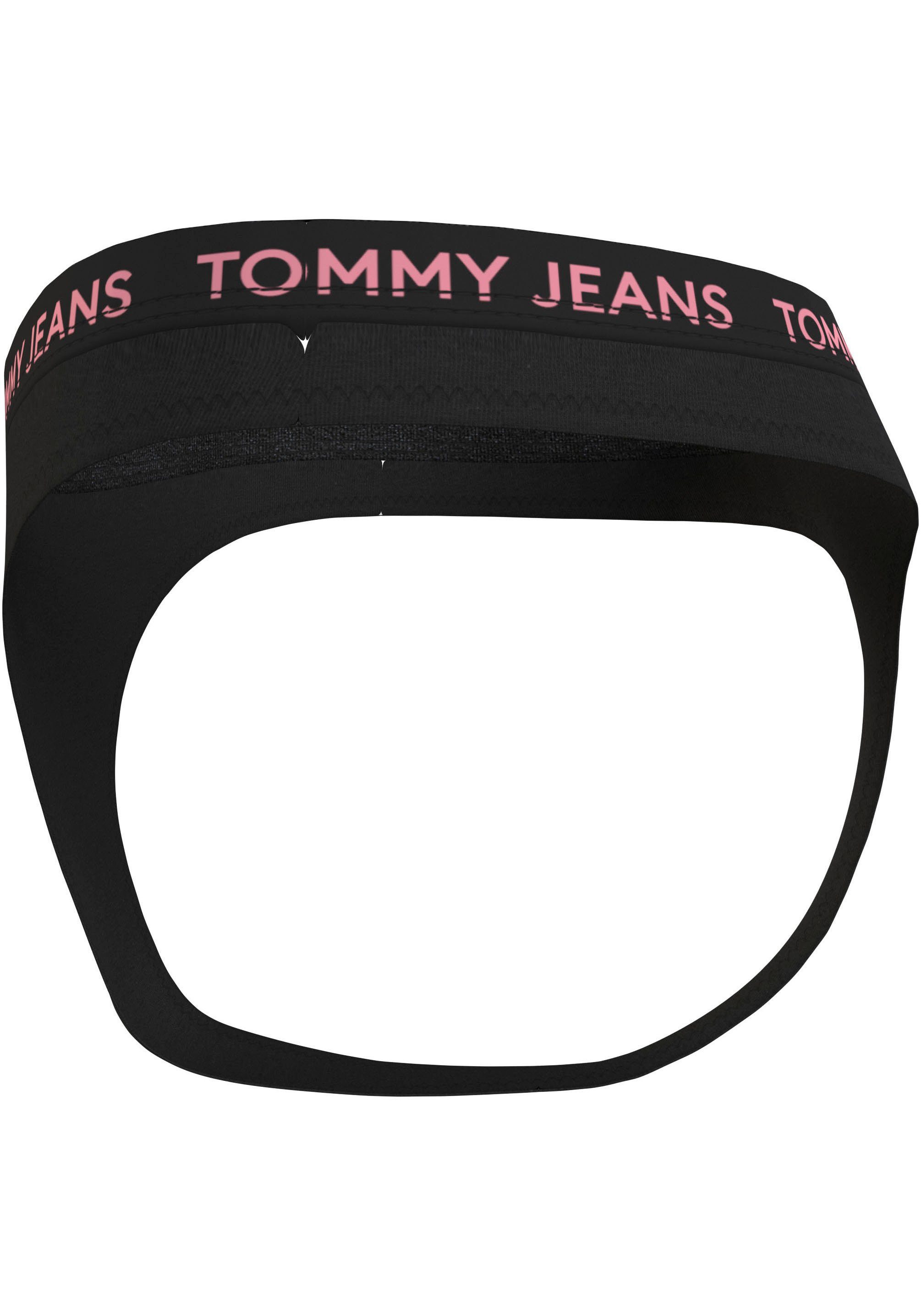 Tommy Hilfiger Underwear String 3P HIGH RISE THONG met elastische logo-band (Set van 3)