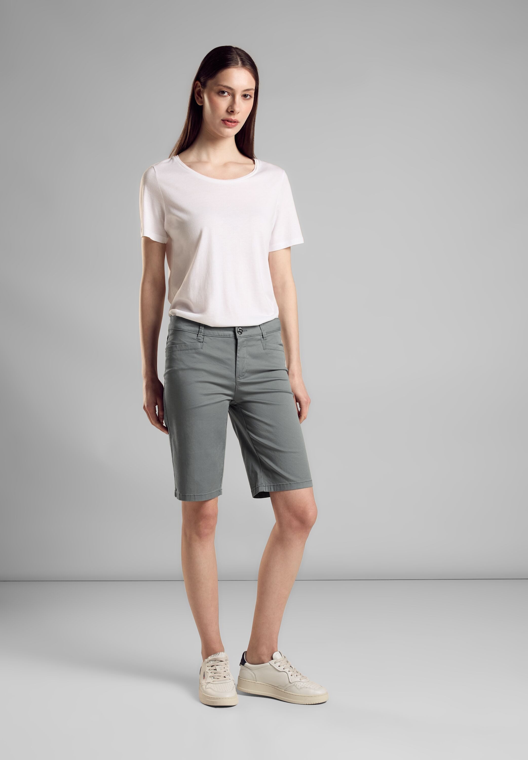 STREET ONE Bermuda QR Yulius Shorts met stretch