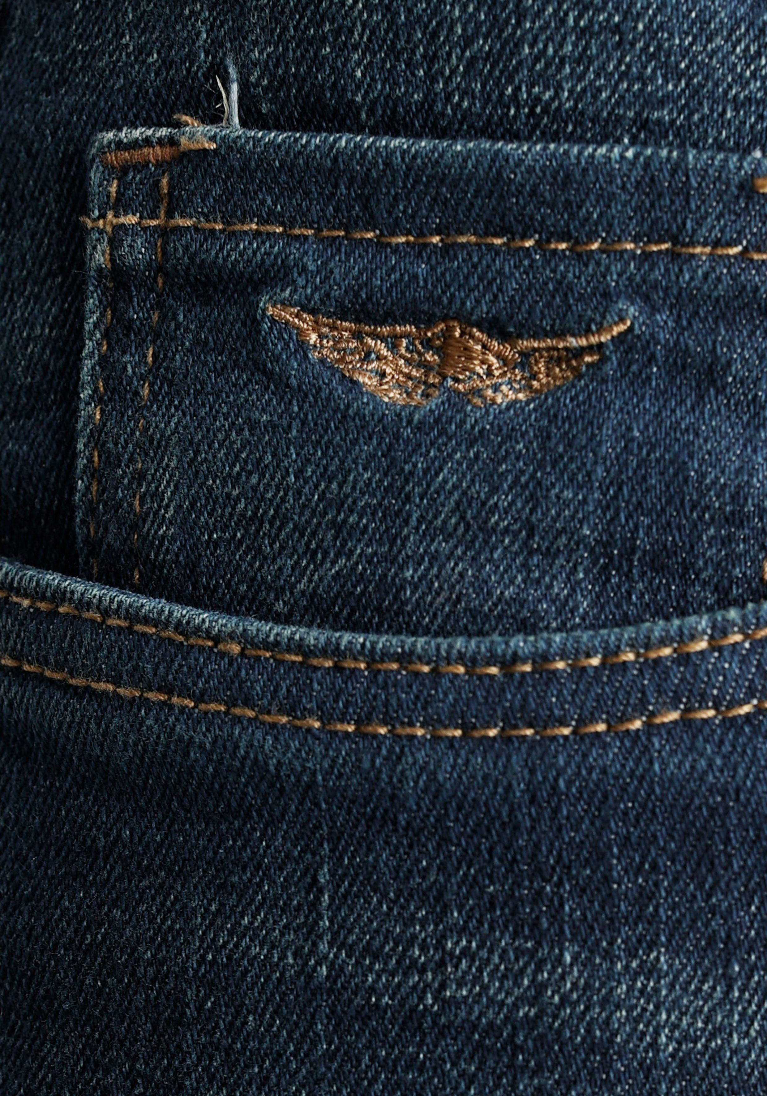 Arizona Bootcut jeans Baby-Boot normale taille, bootcut, met muntzakje, met steekzakken