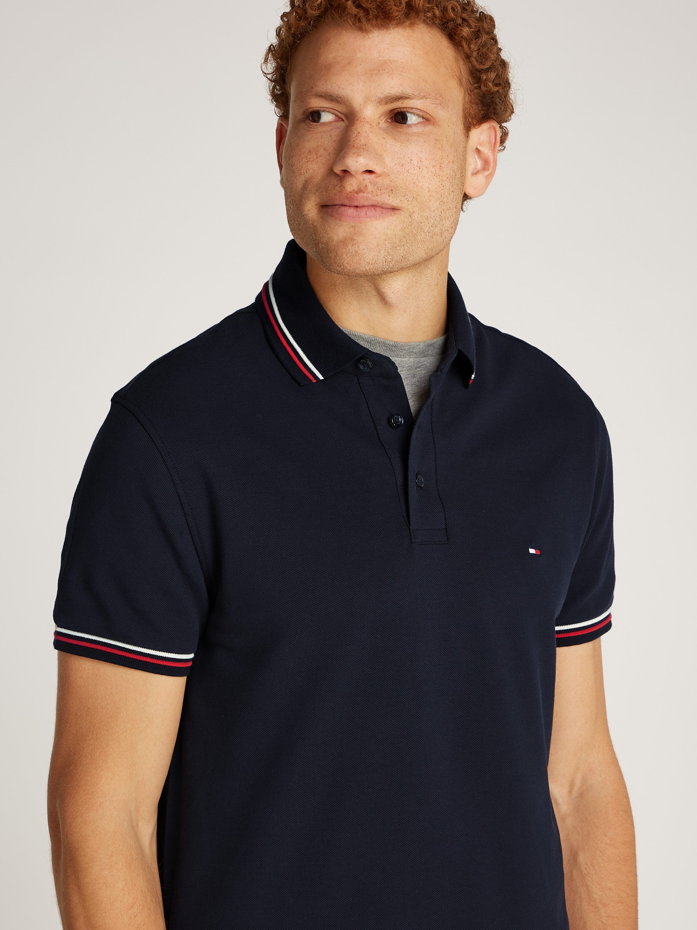 Tommy Hilfiger Poloshirt TIPPED SLIM FIT POLO