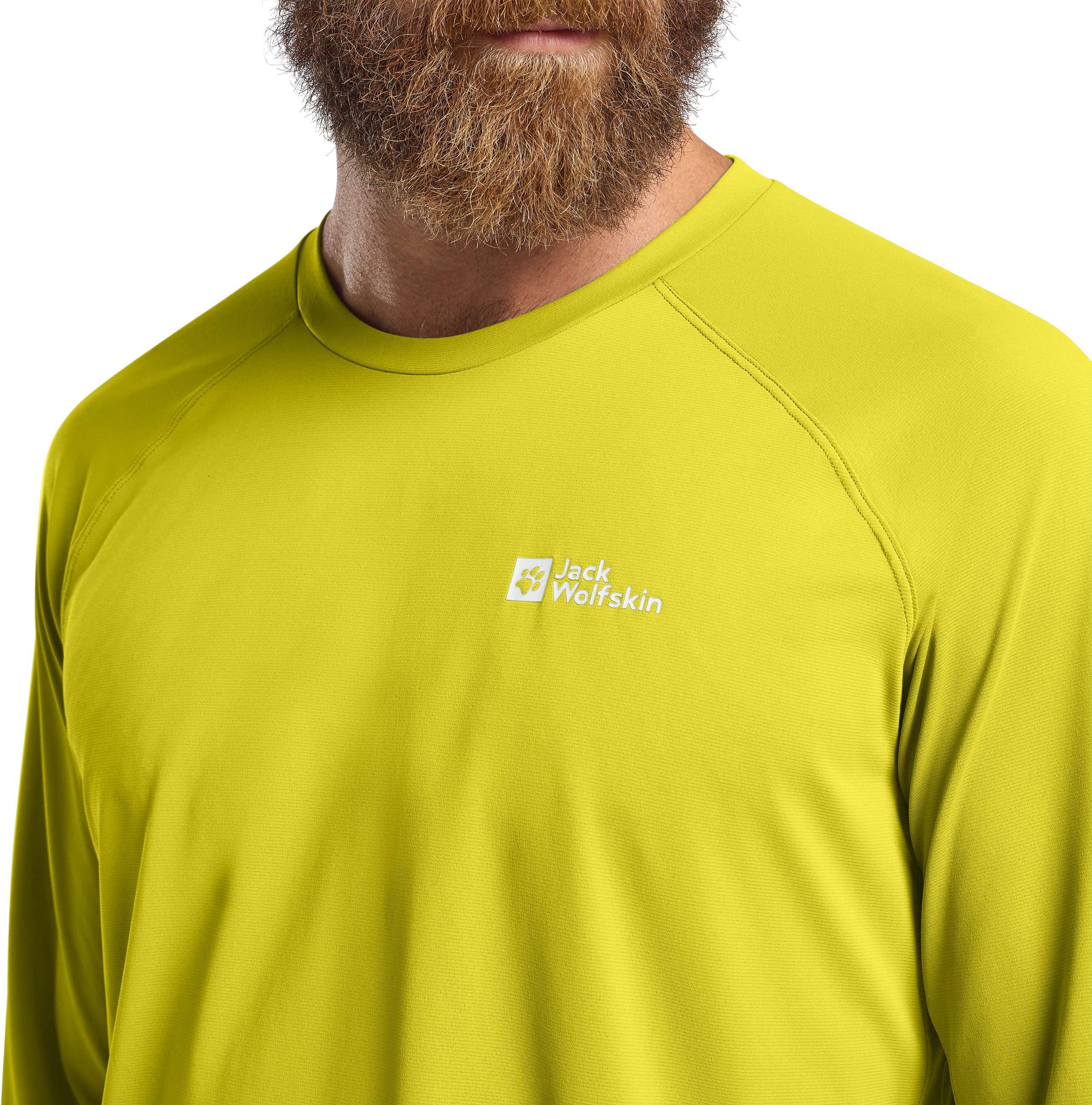 Jack Wolfskin Shirt met lange mouwen PRELIGHT SWIFT LS M