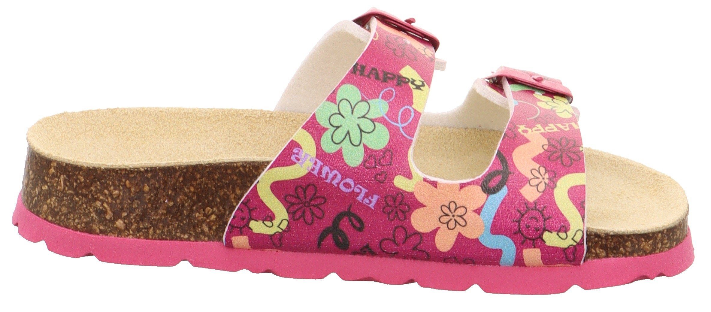Superfit Slippers Pantoffel WMS: Gemiddeld Slippers, huisschoen met gespen, maat sjabloon om te downloaden