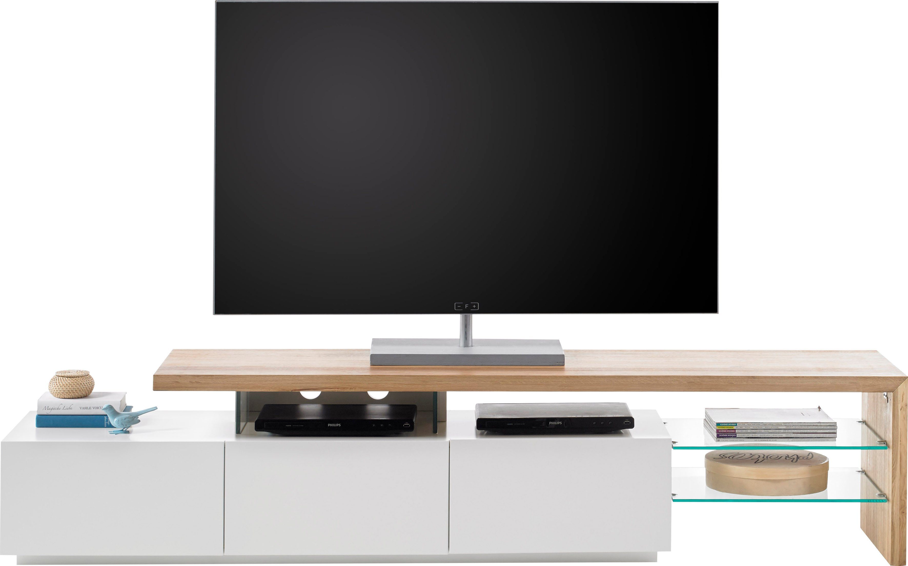 MCA furniture Tv-meubel Alimos voor tv's tot 84 inch geschikt
