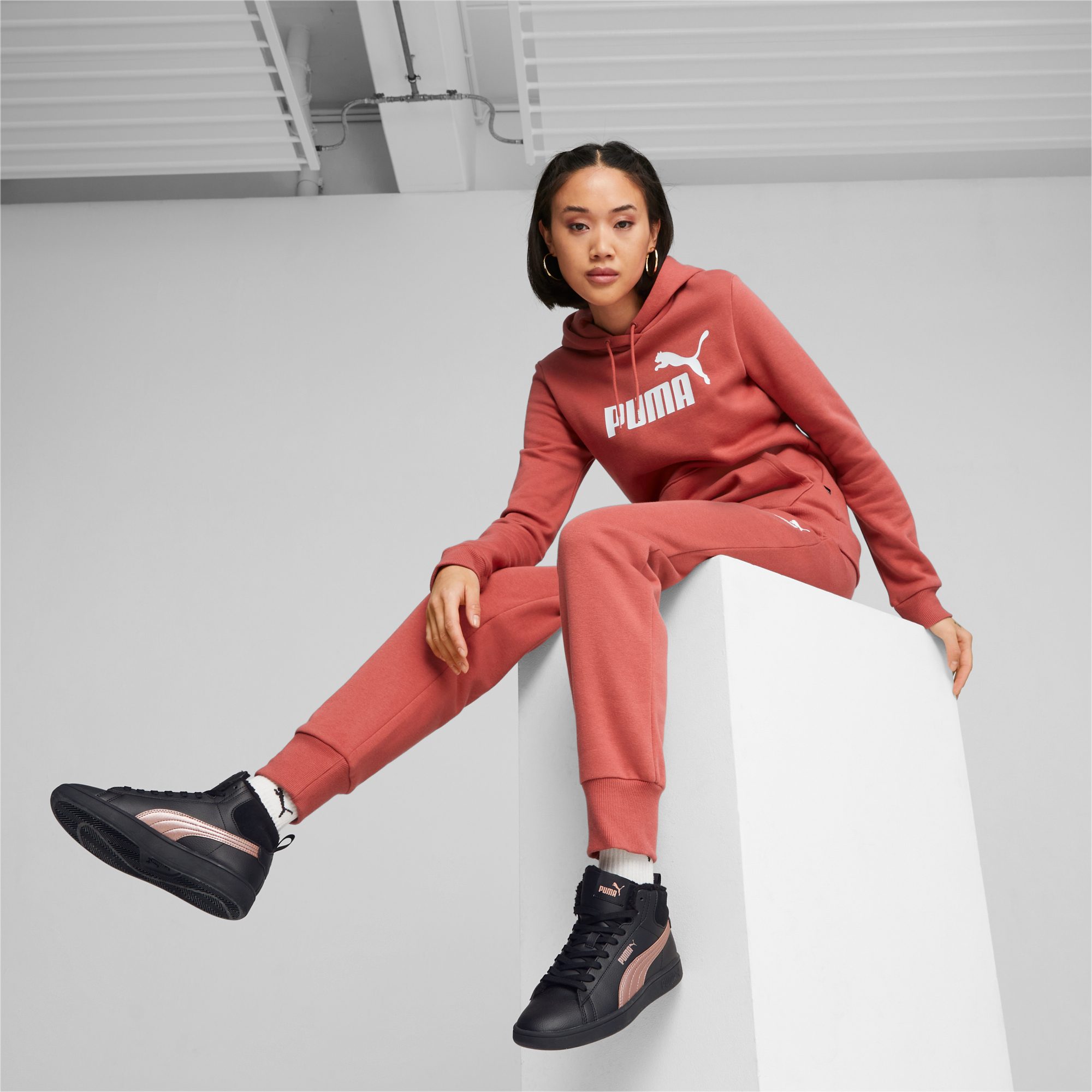 PUMA Sneakers SMASH 3.0 MID WTR Sneakerboots, winterlaarzen, gevoerd