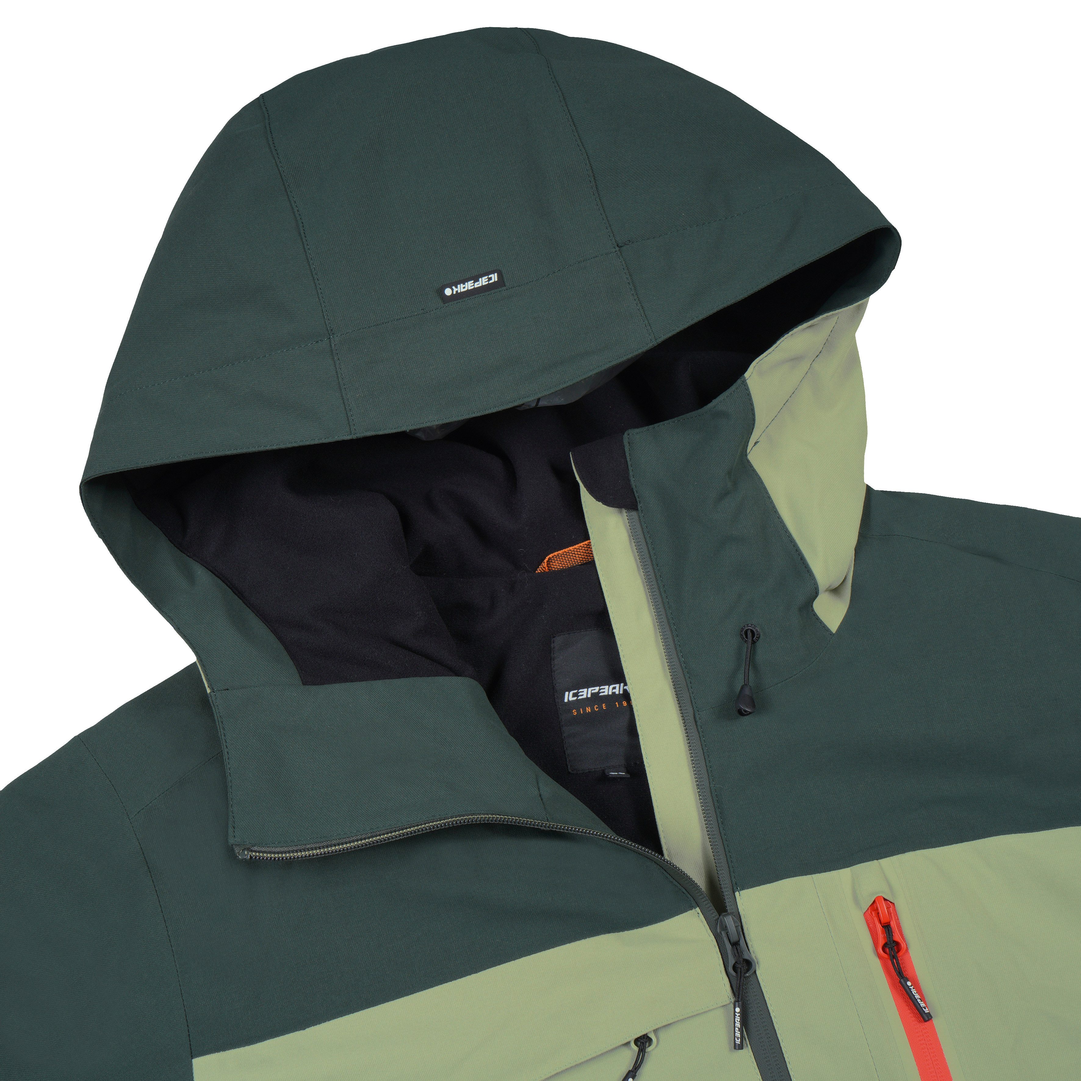 Icepeak Ski-jack H SKIJACKE CALE met merklabel aan de arm