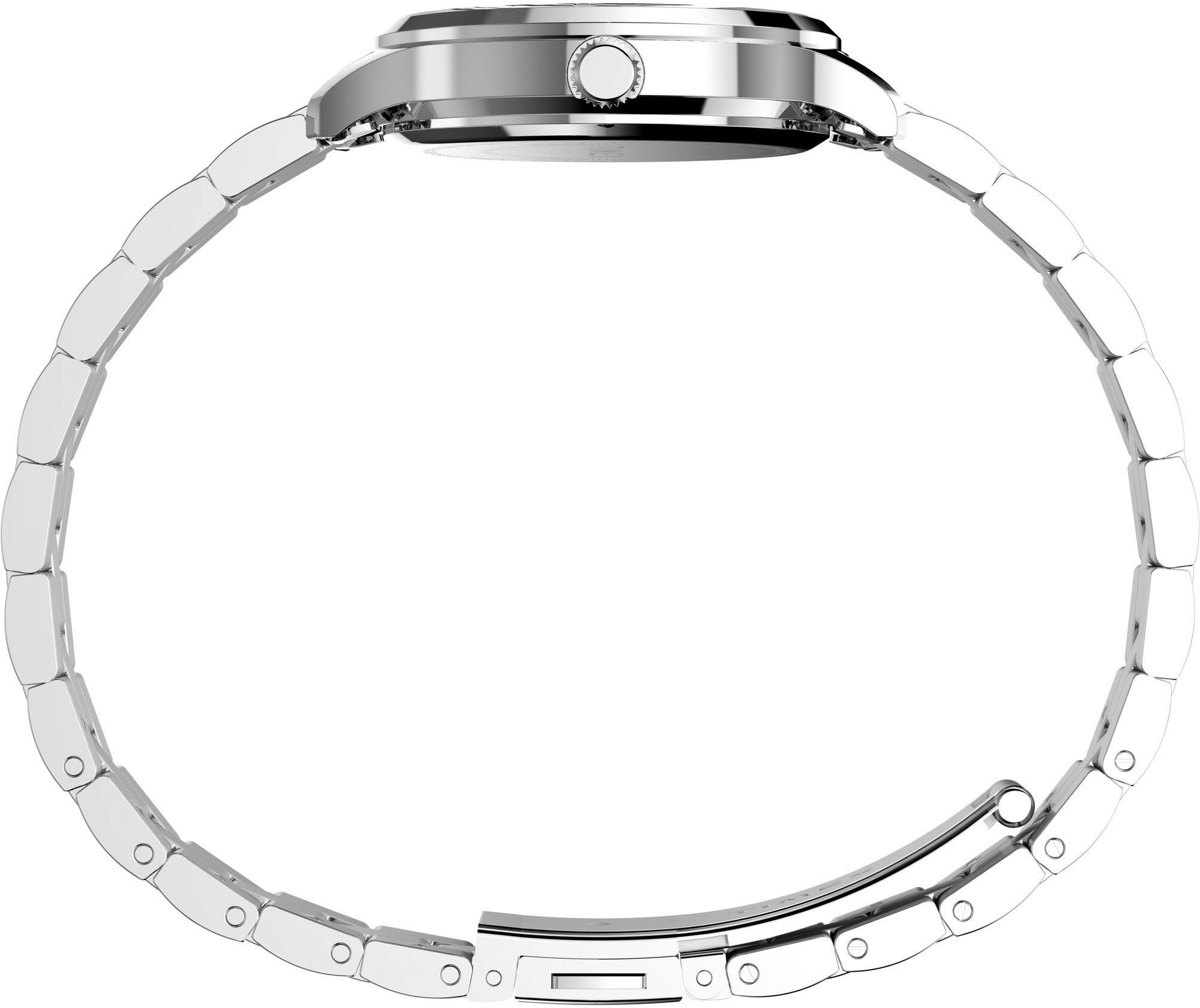 Timex Kwartshorloge PEYTON Polshorloge, dameshorloge, roestvrijstalen band, analoog