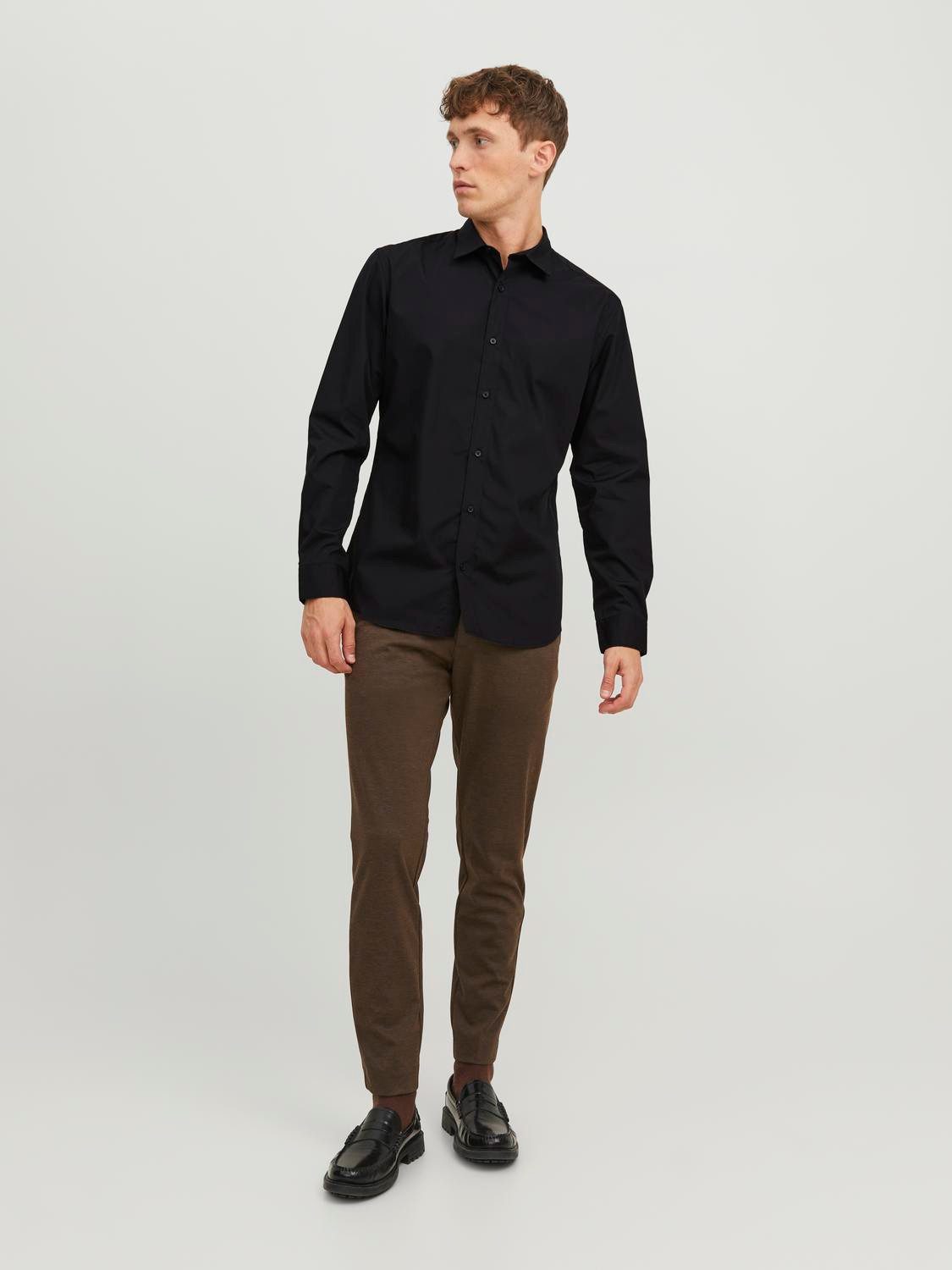 Jack & Jones Overhemd met lange mouwen JJJOE SHIRT LS PLAIN