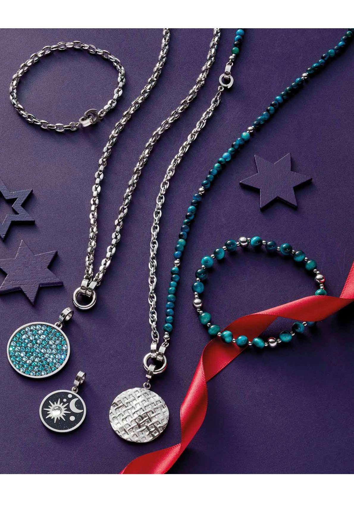 LEONARDO Bedelketting Halsketting Romea Clip&Mix 023272 023273