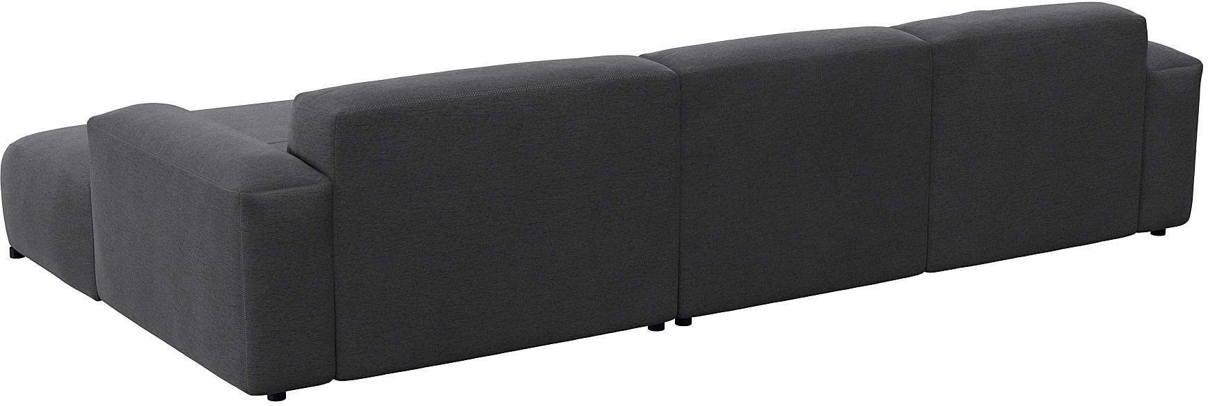 FLEXLUX Hoekbank Lucera comfortabel en comfortabel door hoogwaardige zitconstructie, L-vorm