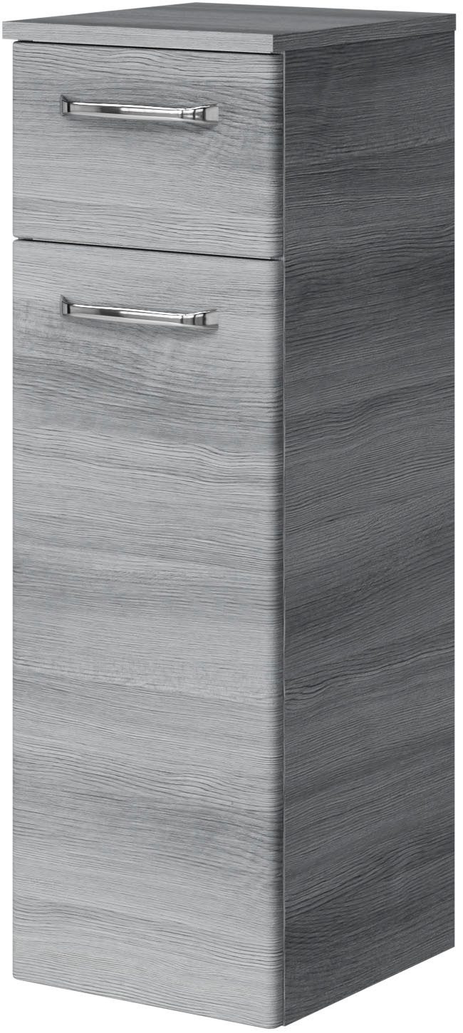 Saphir Badmeubelset Trentino 3-delig mineralen marmer wasbak LED spiegelkast (4 stuks)