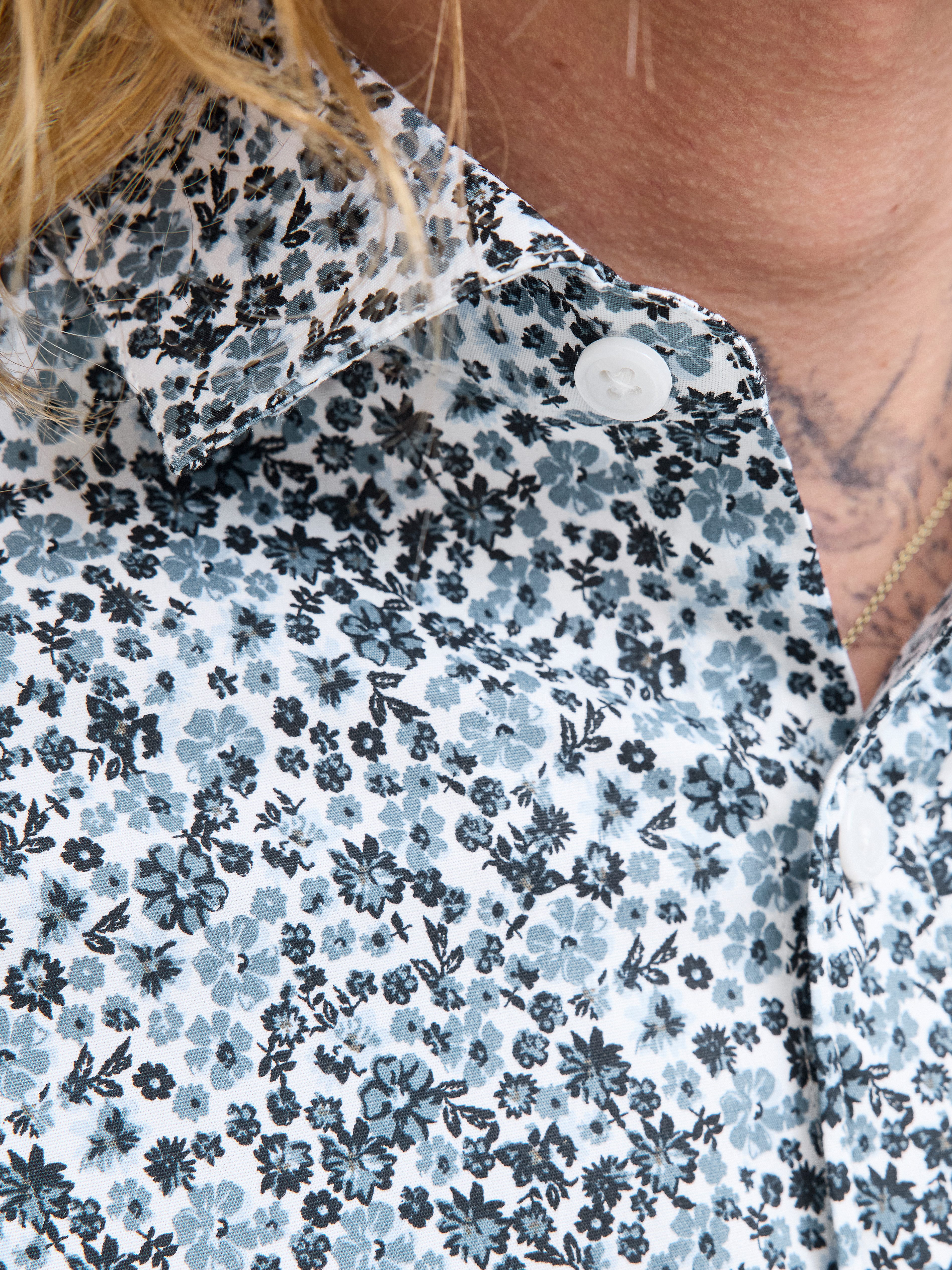 Jack & Jones Overhemd met lange mouwen JPRBLABLACKPOOL STRETCH AOP LS SHIRT SN