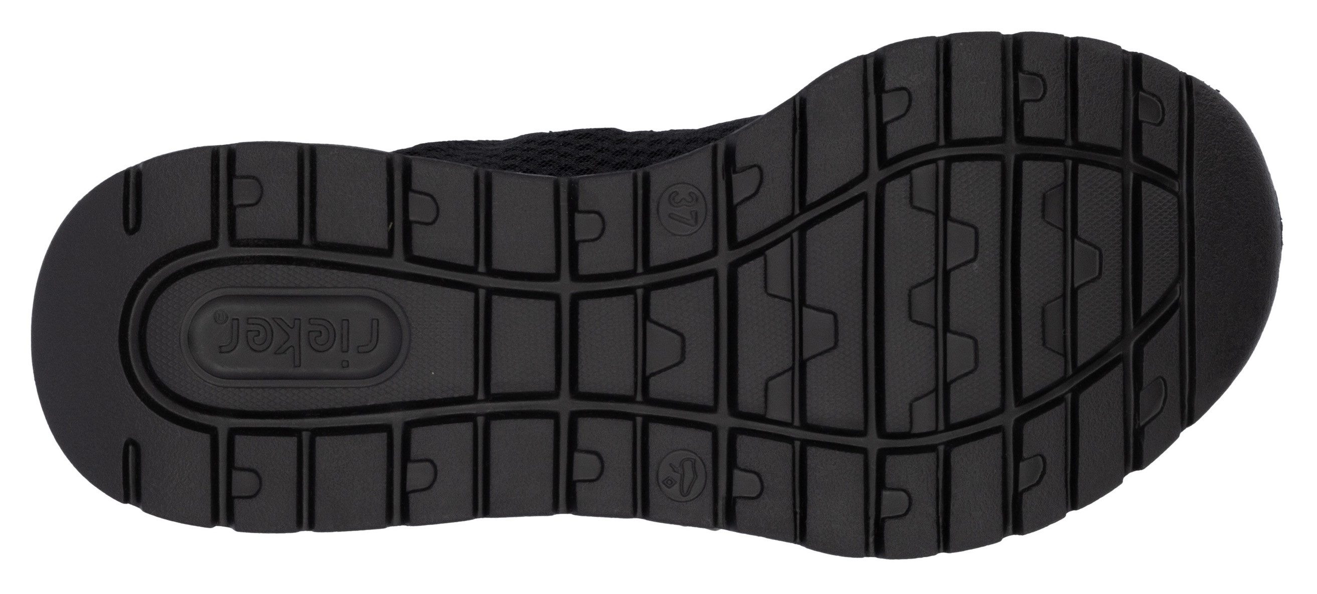 RIEKER Sport Clogs outdoormode, plateau, zomerschoen met memosoft-uitrusting