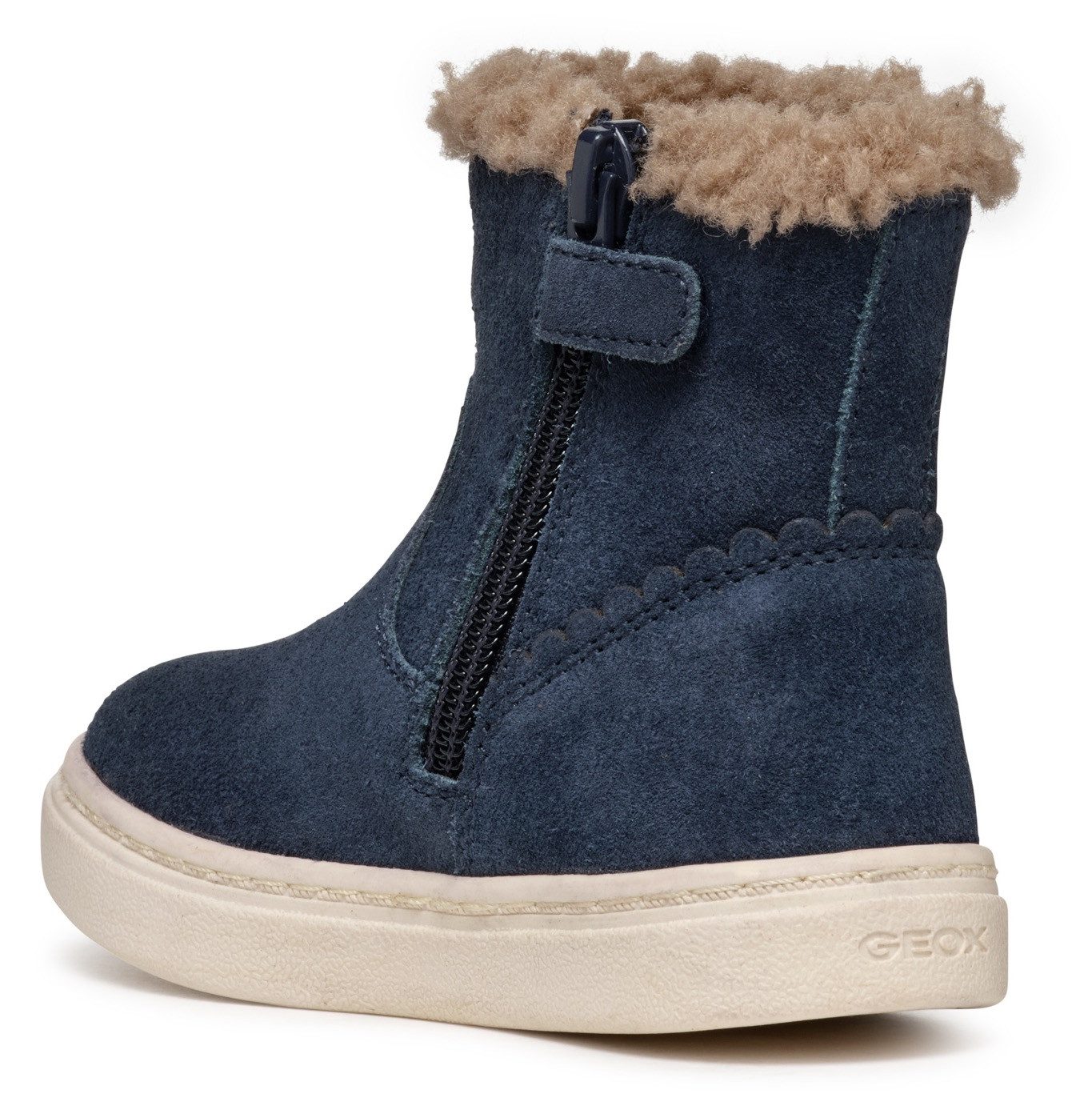 Geox Winterlaarzen B NASHIK GIRL A Klittenbandlaarzen, babylaarzen winterlaarzen met schattige patch