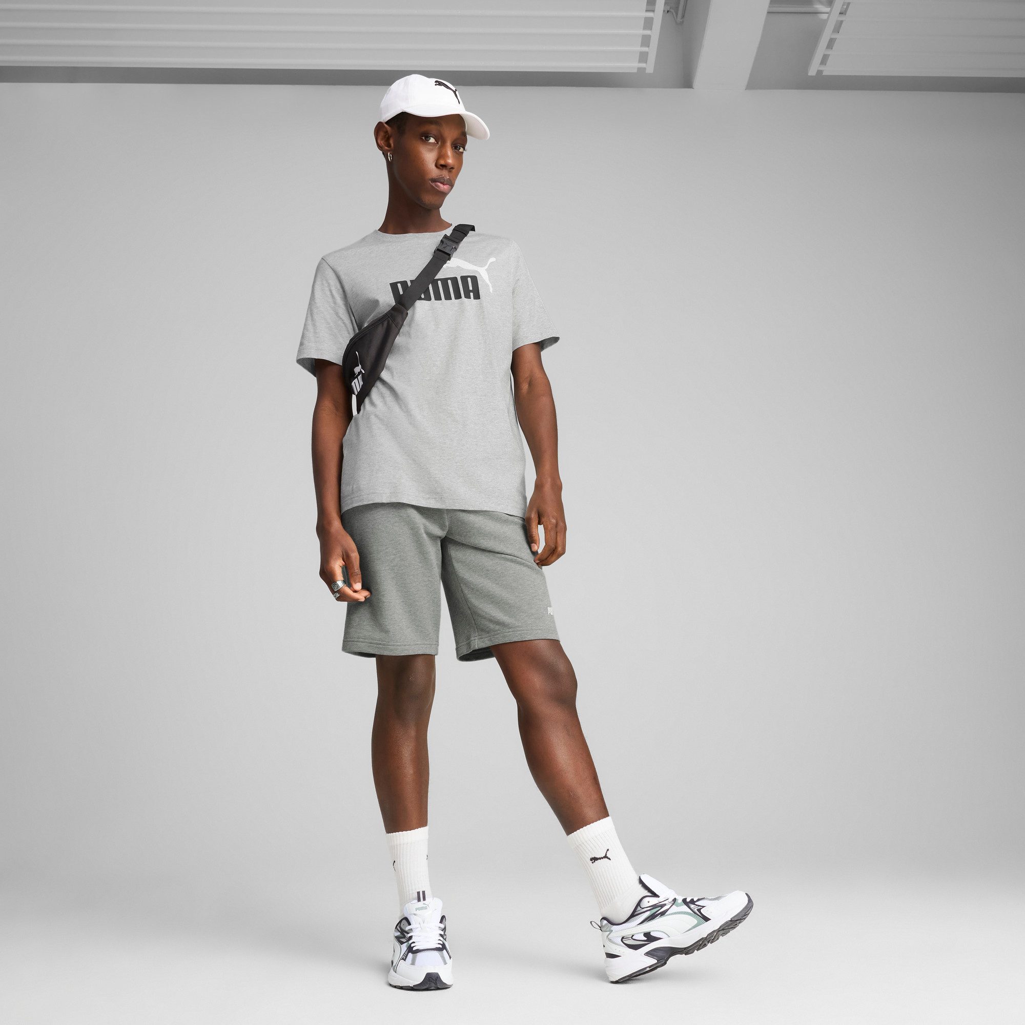 PUMA Trainingsshort ESS 2 COLOR NO. 1 LOGO SHORTS 10" TR