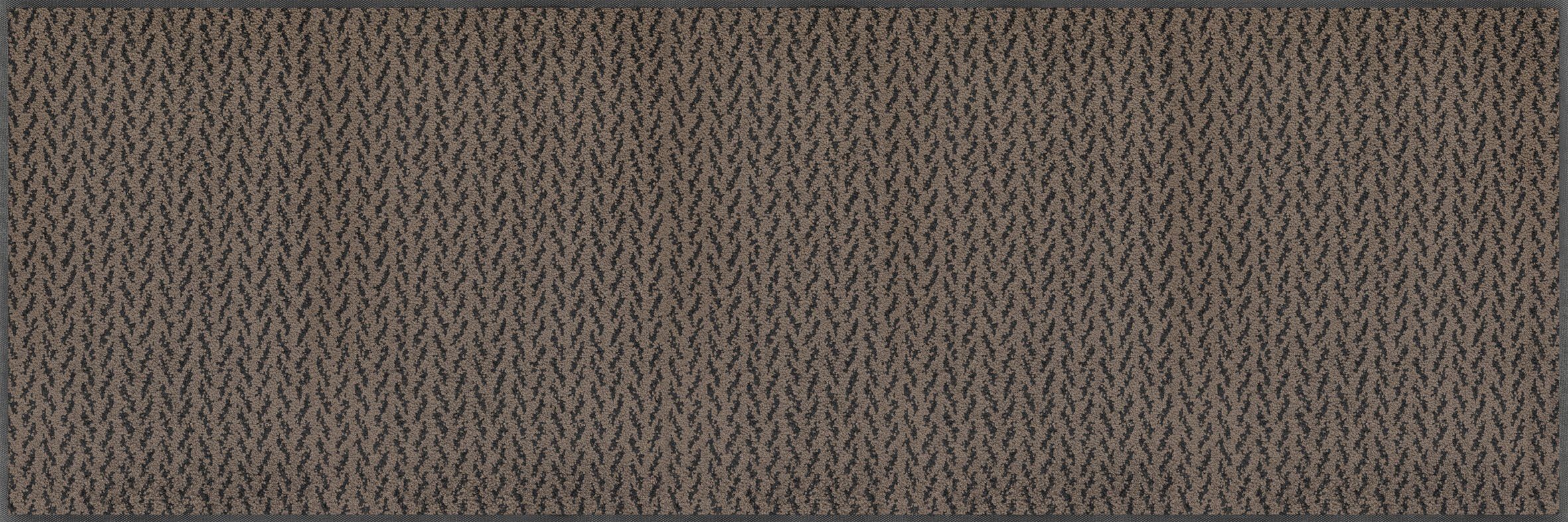 wash+dry by Kleen-Tex Loper Duo Mocha Inloopmatten, antislip, geschikt voor binnen en buiten, wasbaar