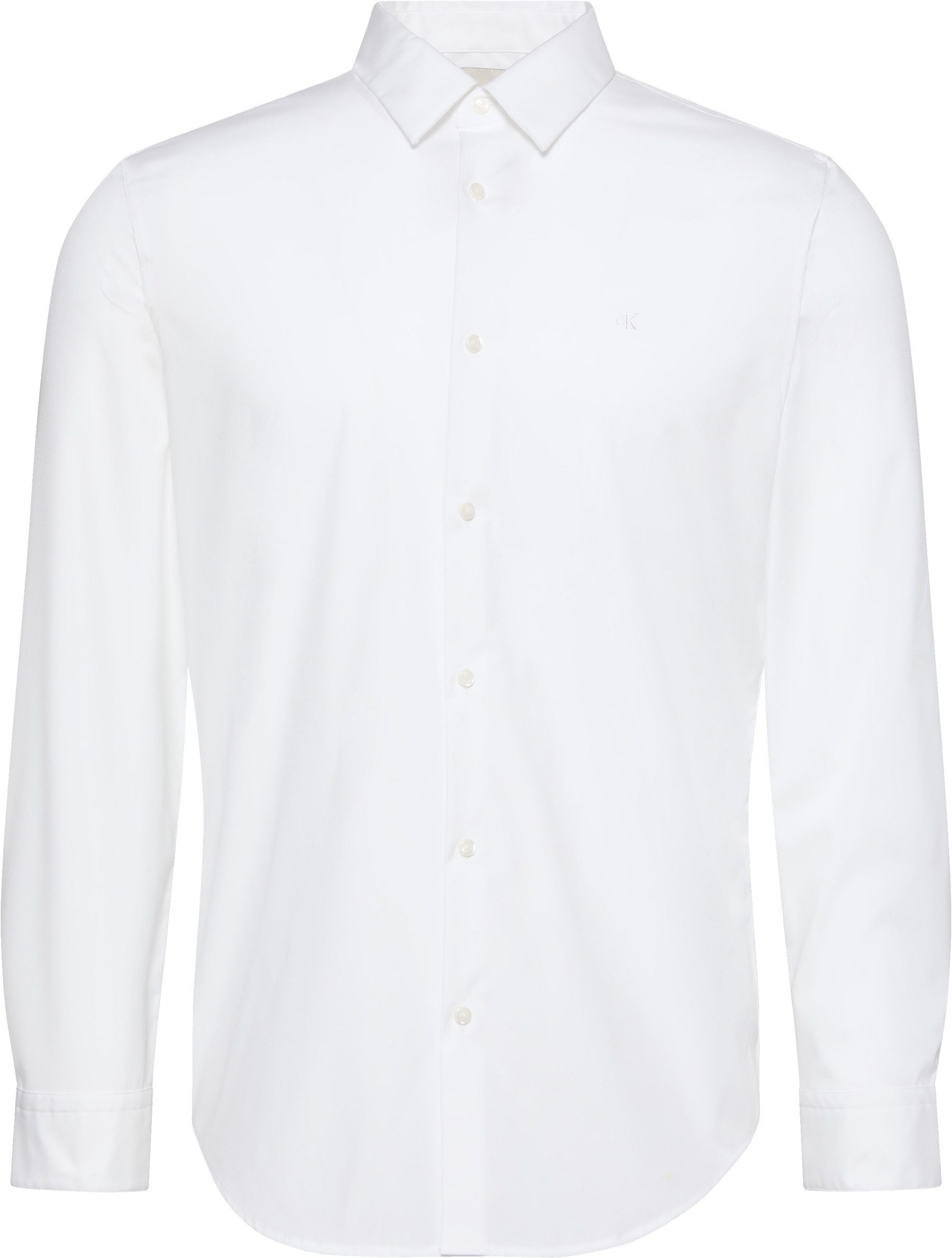 Calvin Klein Overhemd met lange mouwen LS SOLID STRETCH SLIM SHIRT