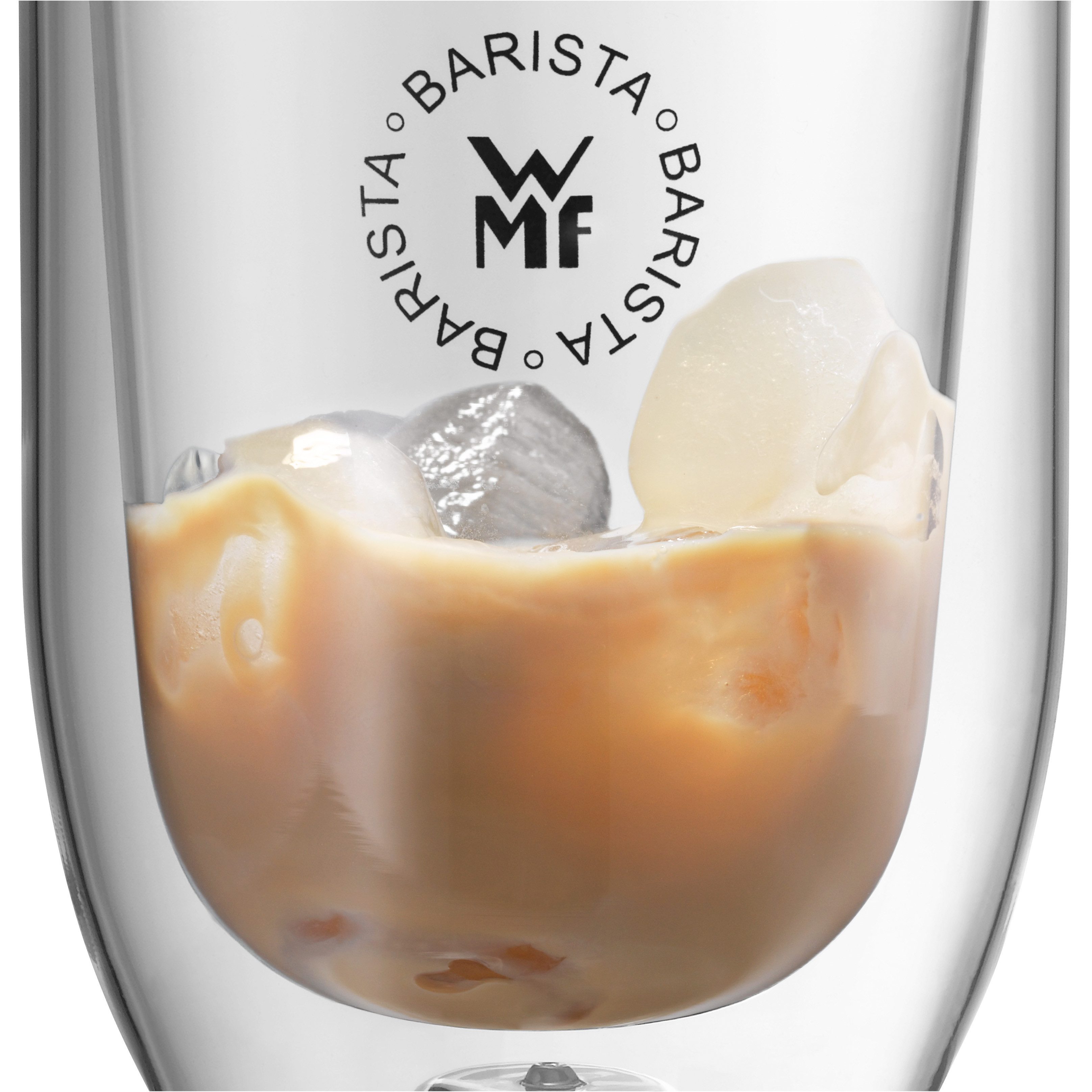WMF Koffieservies Barista dubbelwandig hittebestendig glas, stijlvol, geen condenswater (set)