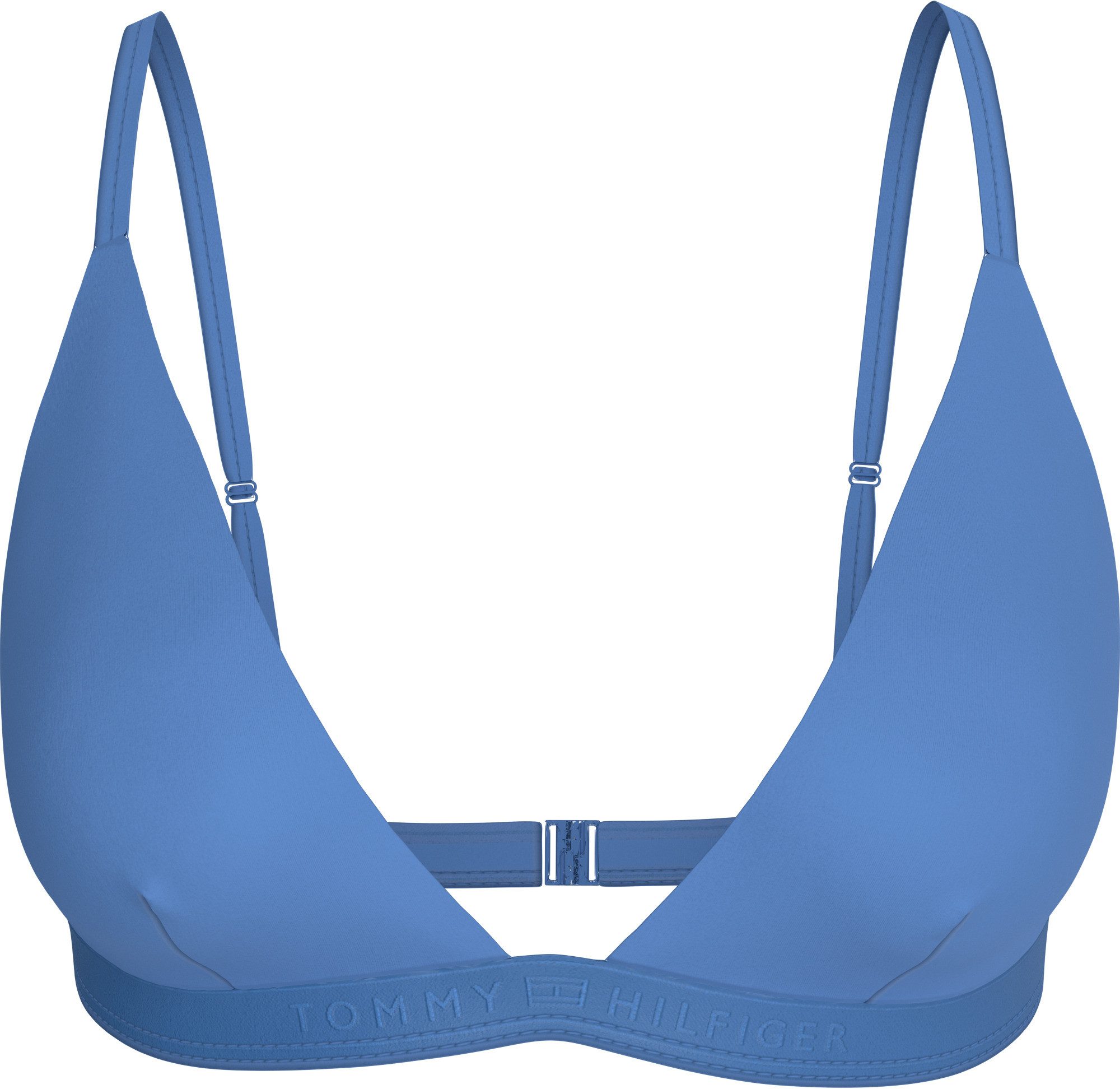 Tommy Hilfiger Swimwear Triangel-bikinitop TRIANGLE FIXED RP met een logo-opschrift