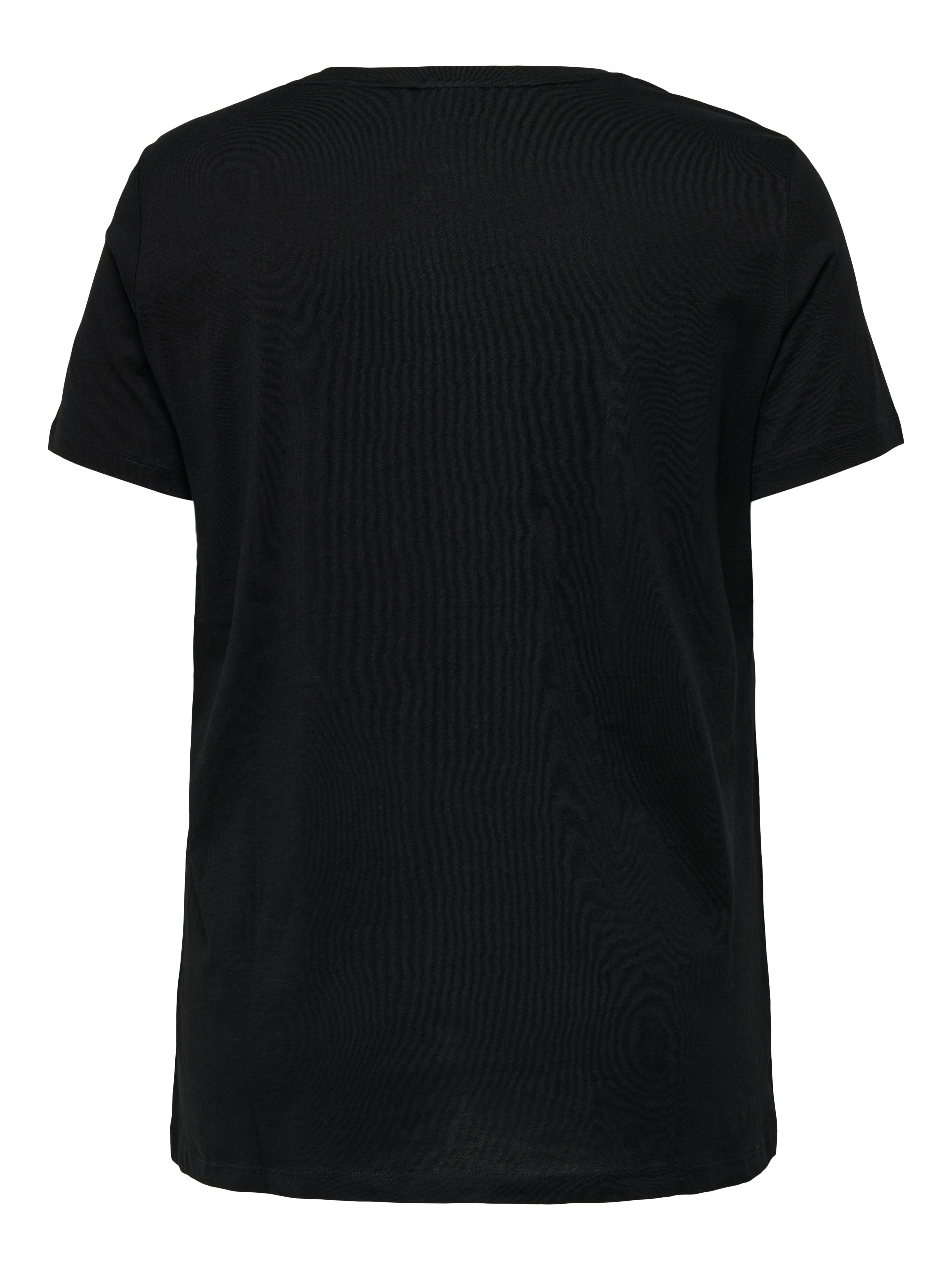 ONLY CARMAKOMA Shirt met korte mouwen CARBOOSTERY LIFE SS REG TEE JRS BS