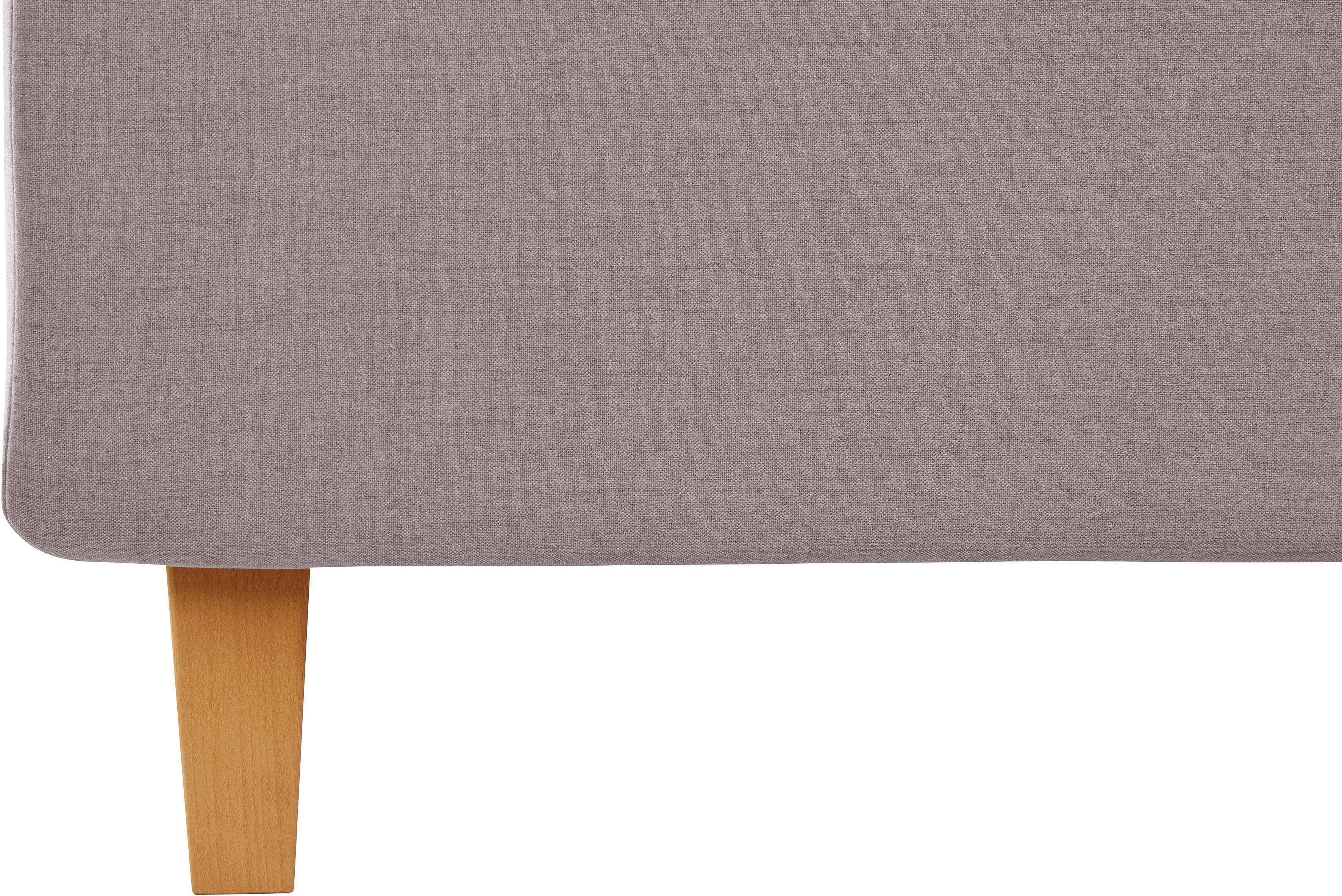 Guido Maria Kretschmer Home&Living Gestoffeerd bed Sunley 140 Kruisstiksel, hoofdbordhoogte 142 cm, zonder of met matras/lattenbodem
