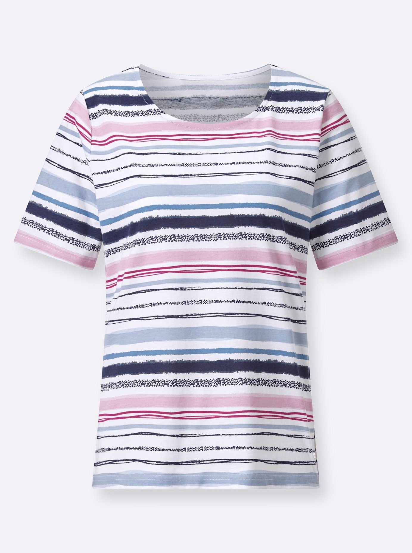 Casual Looks Shirt met ronde hals Shirt (1-delig)