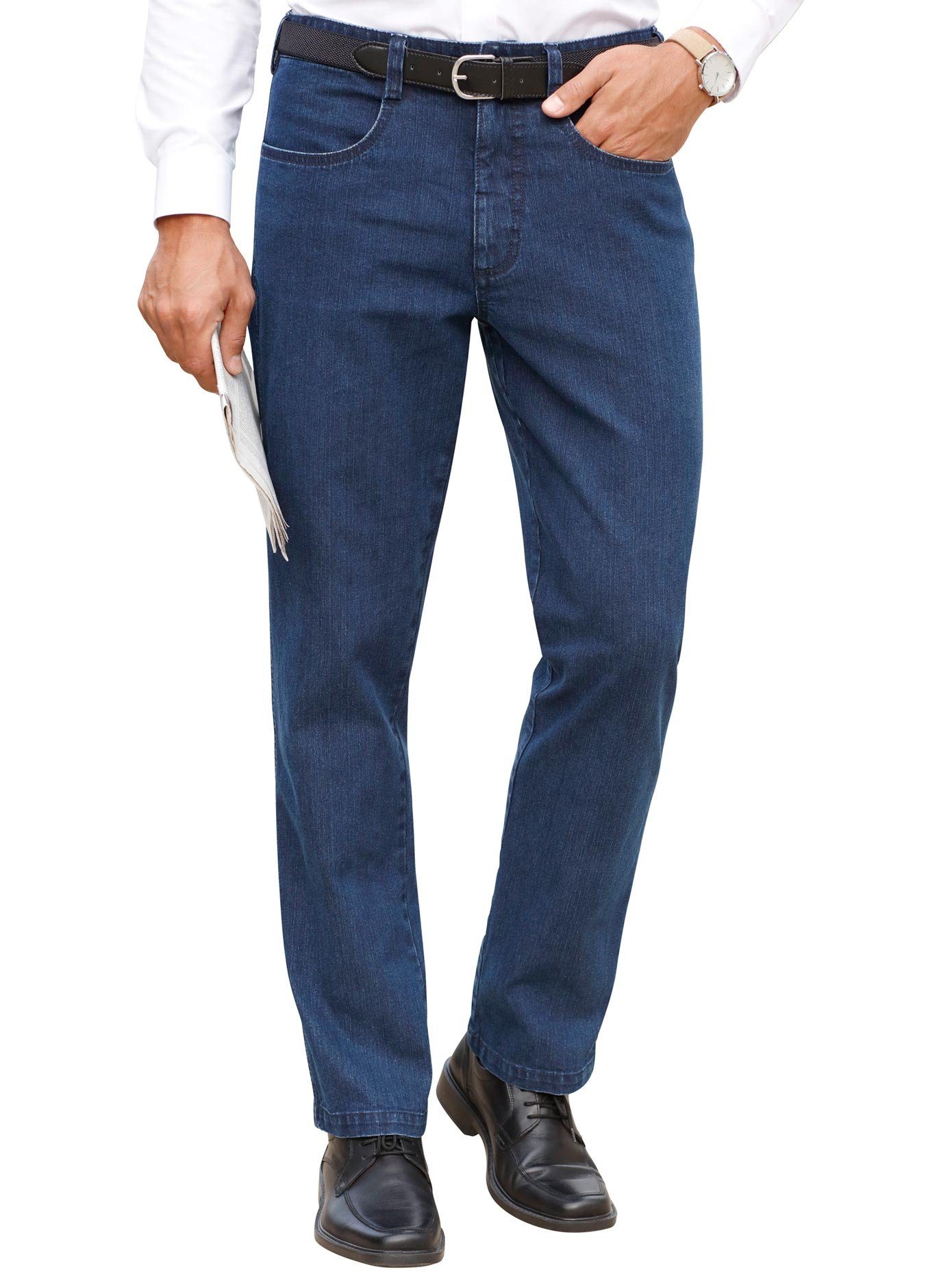 Classic Rechte jeans (1-delig) heren straight jeans maat 26 blauw