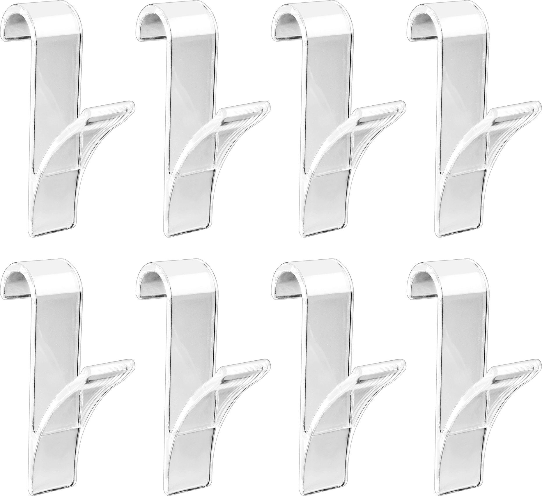 WENKO Handdoekhaakjes (set, 8 stuks)