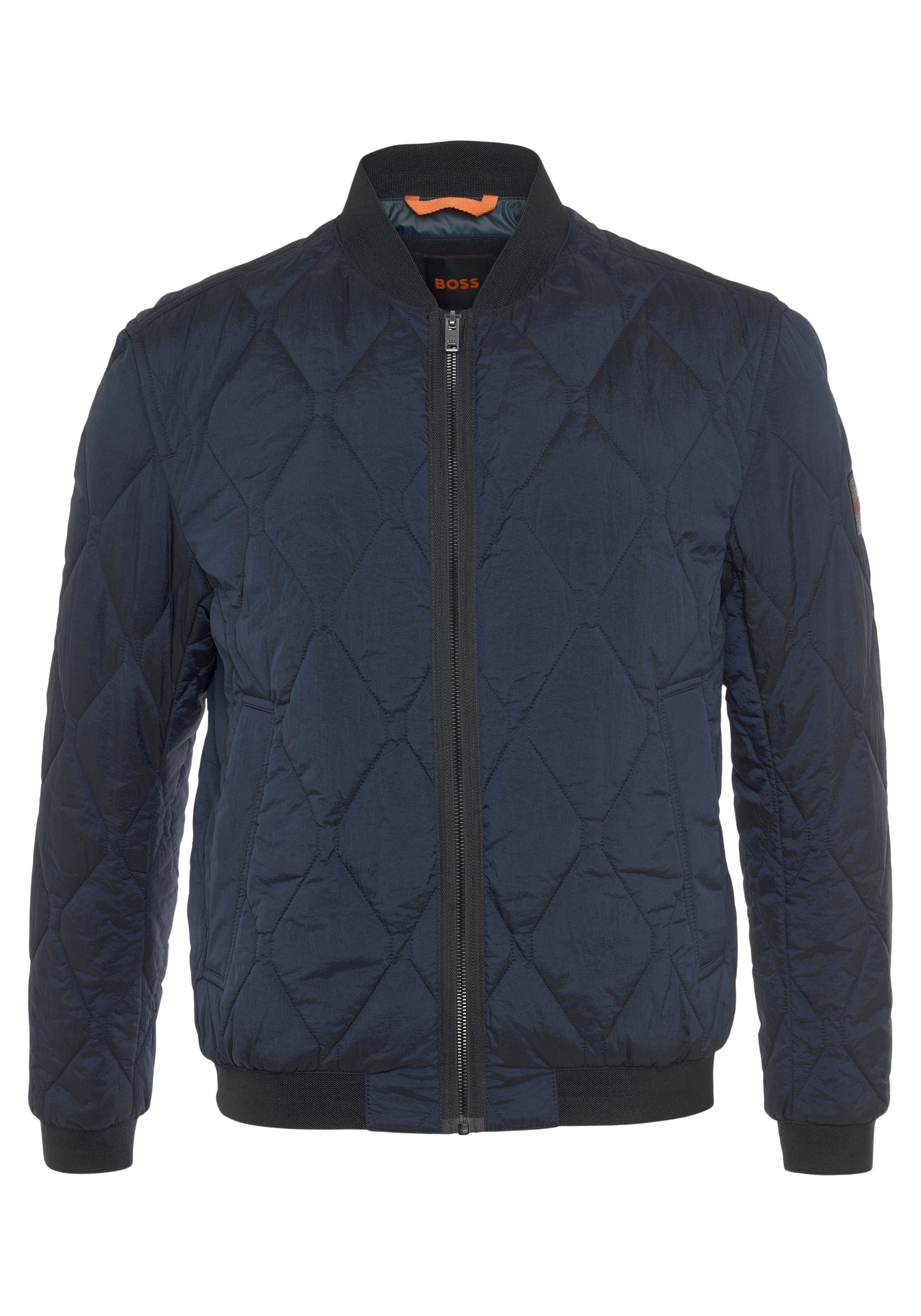 Boss Orange Outdoorjack Ofaster met geborduurd boss logo