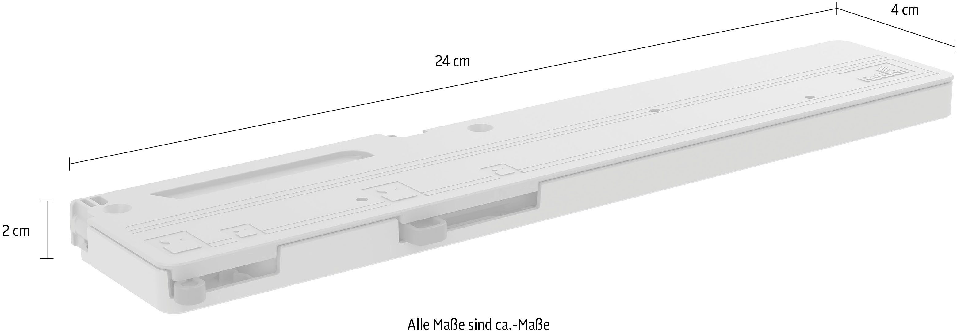 WIEMANN Deurdemper voor 3- en 4-deurs zweefdeurkasten (set, 2 stuks)
