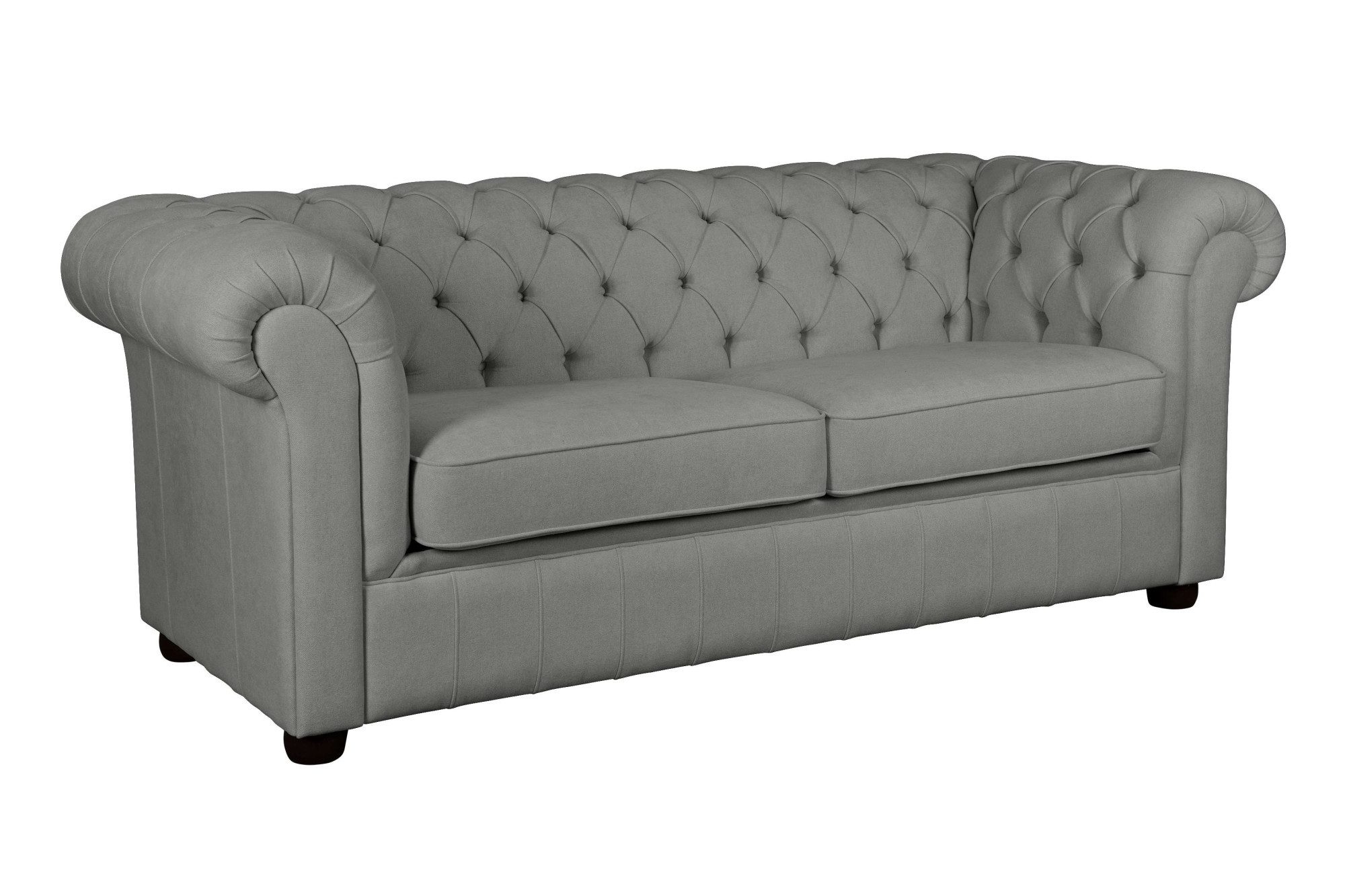 Home affaire 3-zitsbank CHARENTE, optionele slaapbank, Chesterfield-sofa, bedfunctie met edele knoopbevestiging en typische armleuningen, b/d/h 198/89/74 cm
