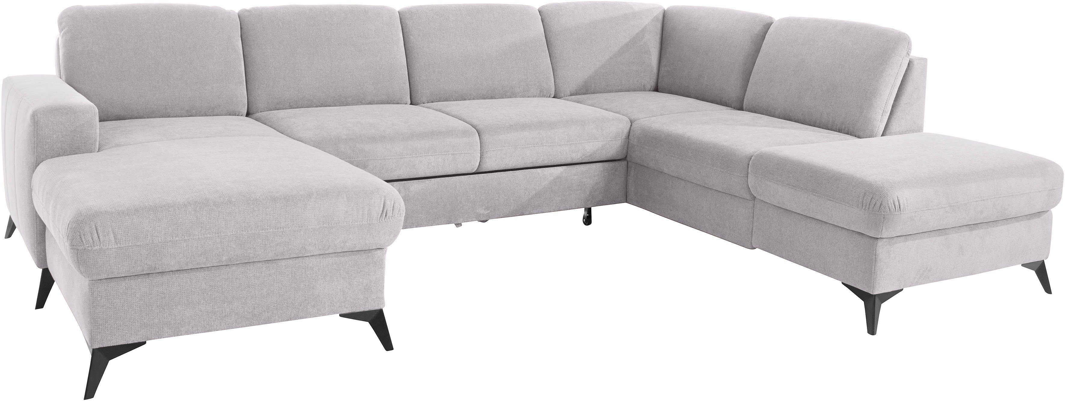 Places of Style Zithoek Lolland U-vorm Naar keuze met slaapfunctie en bergruimte, ook met afwasbare bekleding