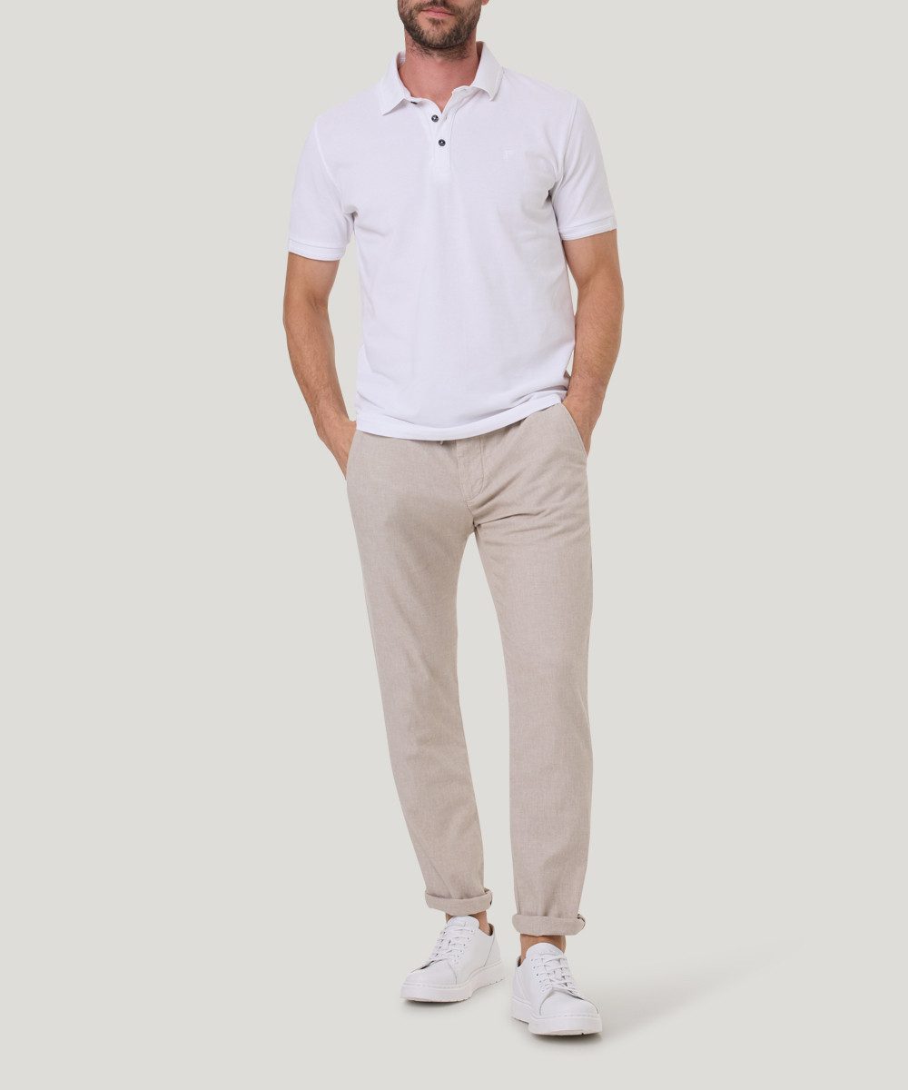 Pioneer Authentic Jeans Poloshirt met geborduurd logo