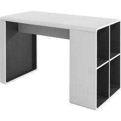 Otto MCA furniture Bureau Tadeo matwit met 4 open vakken. breedte 119 cm aanbieding