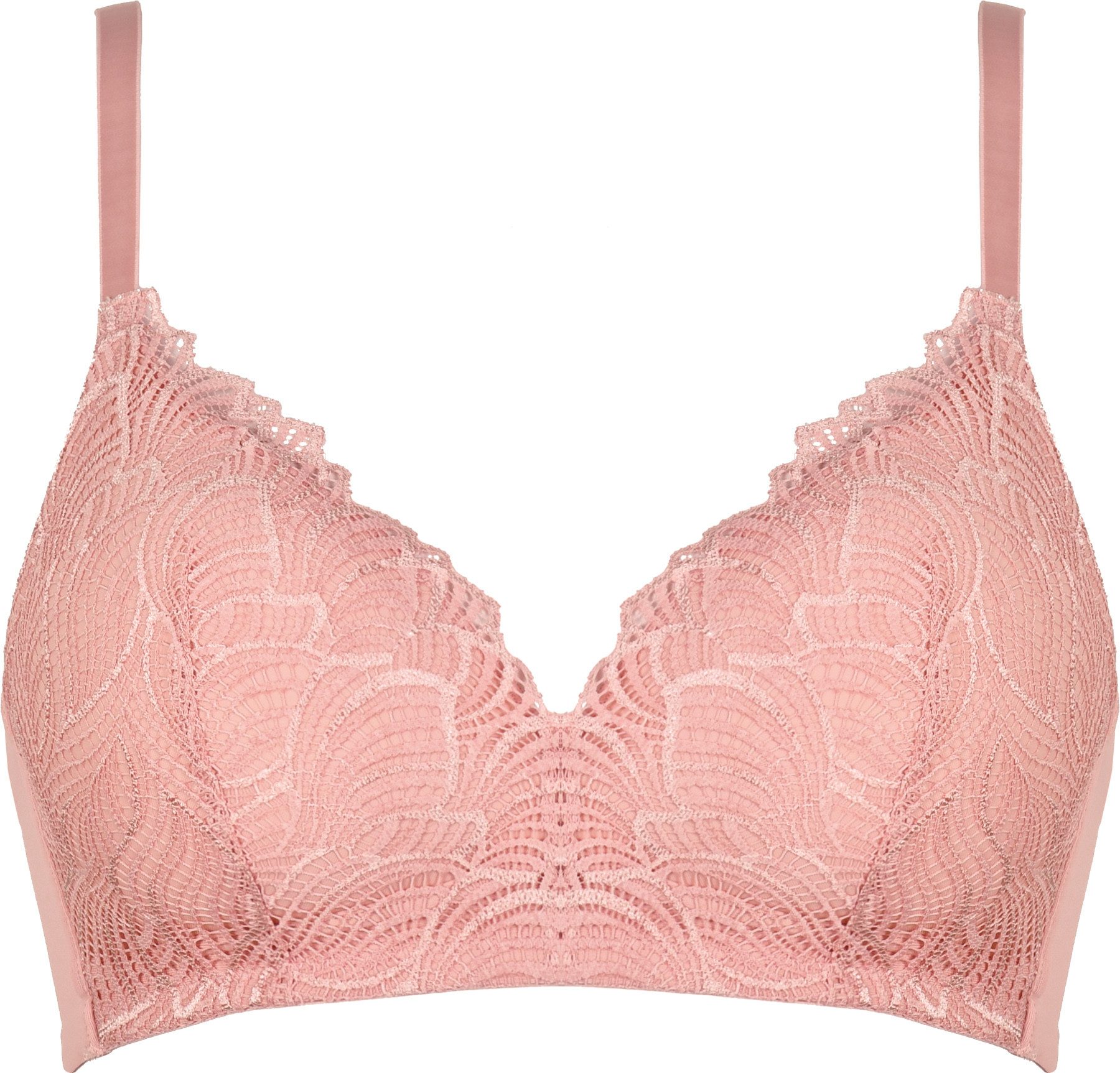 Naturana Beugelloze-bh Soft-BH met padding met subtiele designaccent (1-delig)