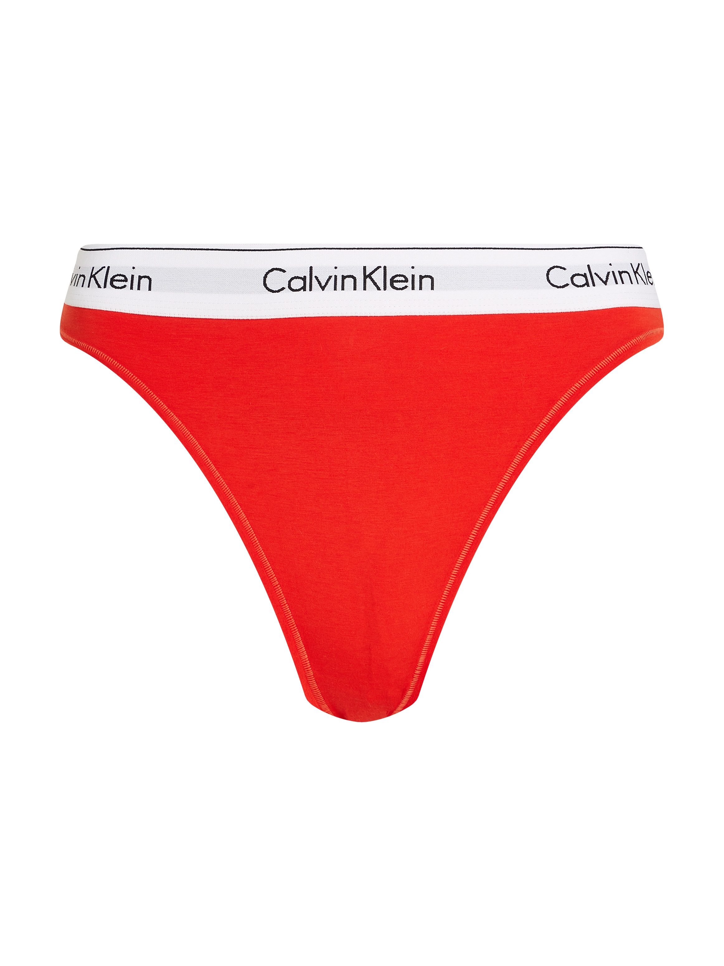 Calvin Klein Slip HIGH LEG TANGA met hoge beenlijn
