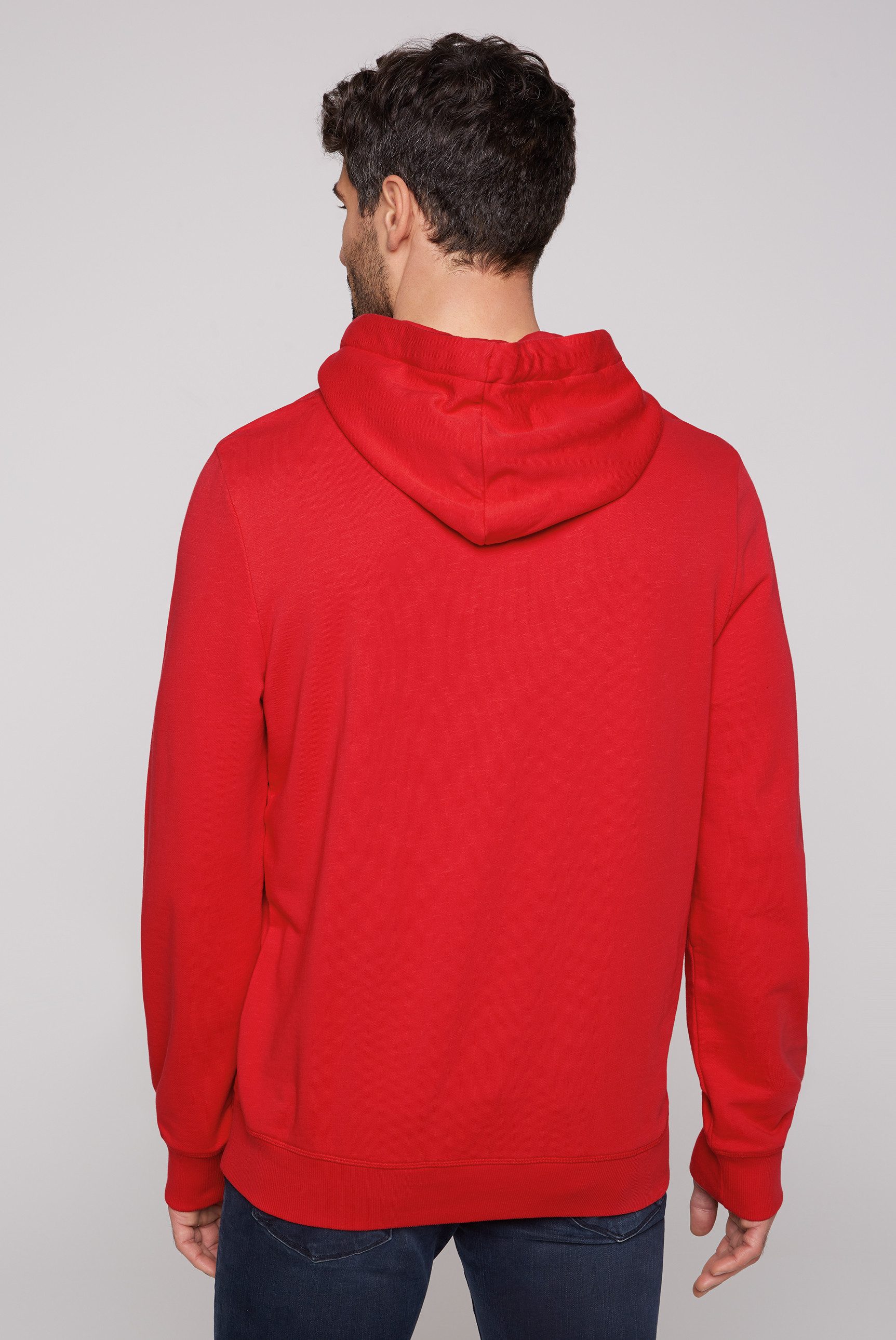 CAMP DAVID Hoodie met contrasterende print
