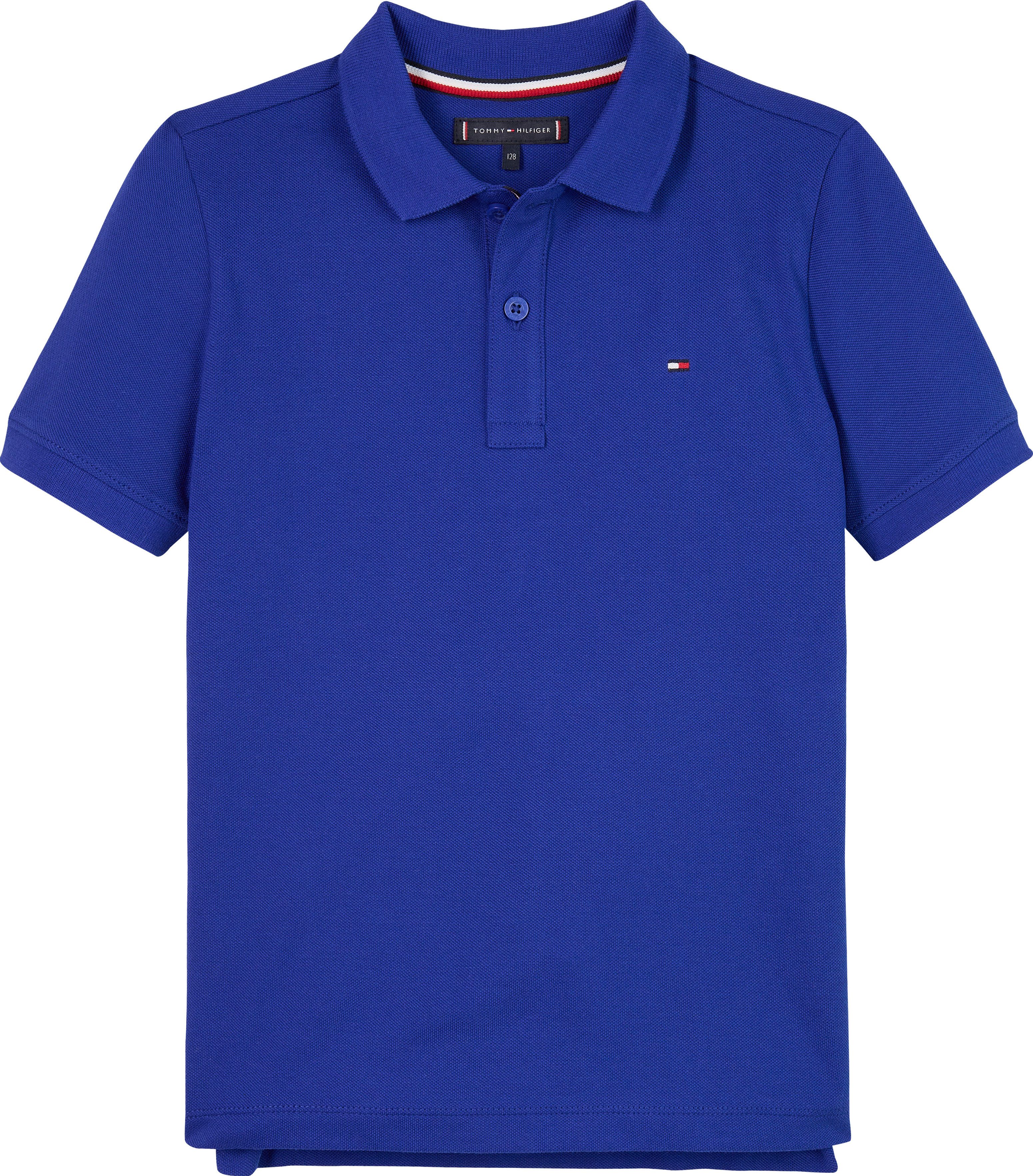 Tommy Hilfiger Poloshirt FLAG POLO SS met geborduurd logo
