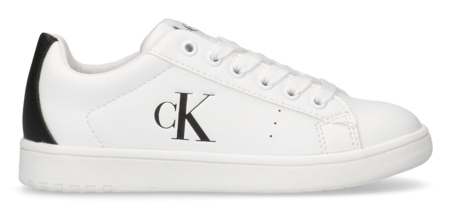Calvin Klein Sneakers , court sneaker, veterschoen met ck-logo