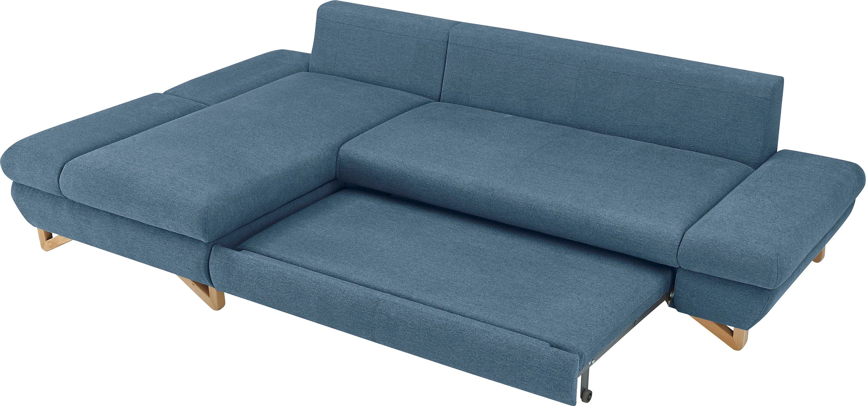 INOSIGN Slaapbank City/Giron comfortabele slaapbank (ligoppervlak 245 x 138 cm) en bedlade