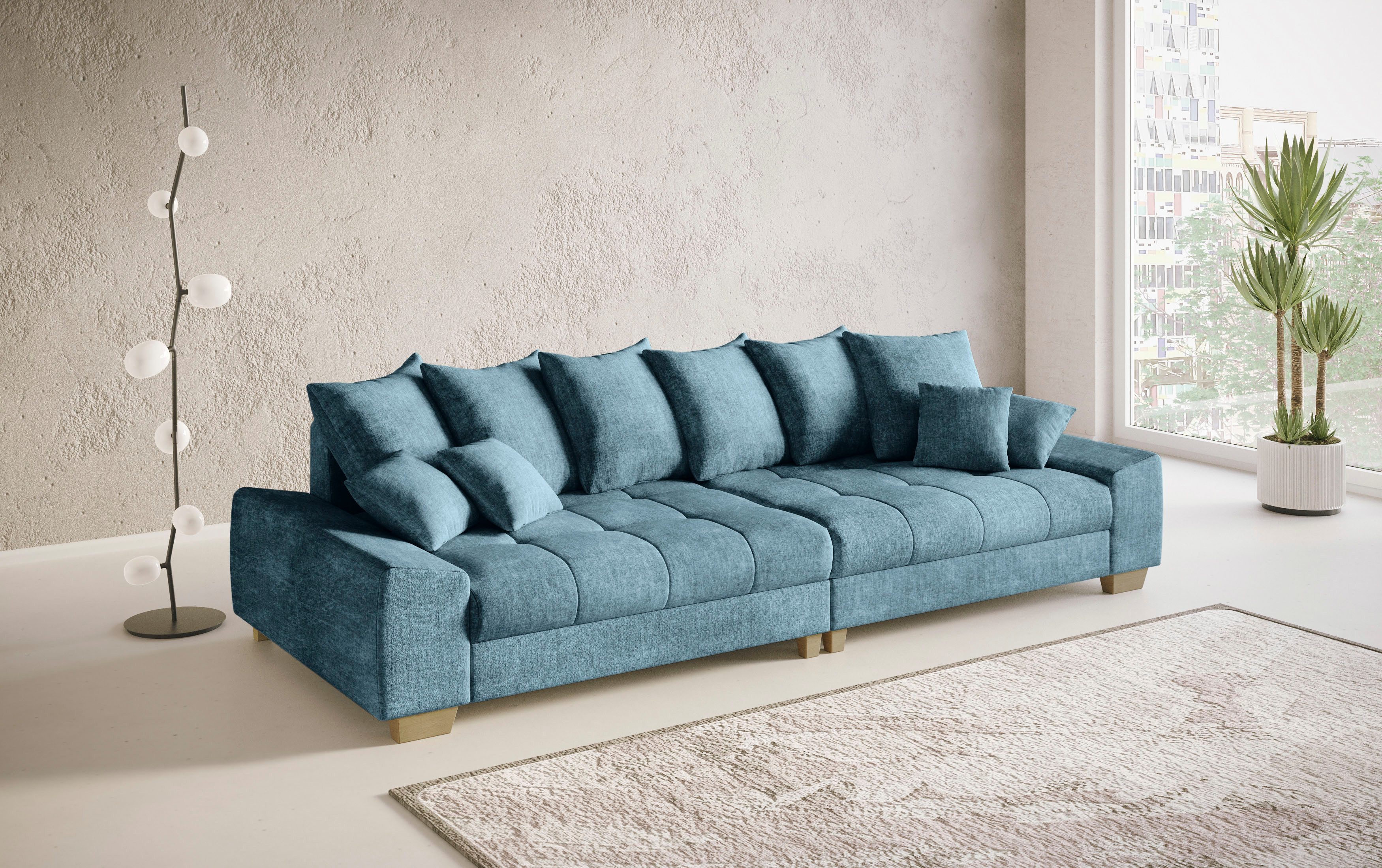 Mr. Couch Megabank Nikita II Optioneel met koudschuim bekleding, tot 140 kg belastbaar
