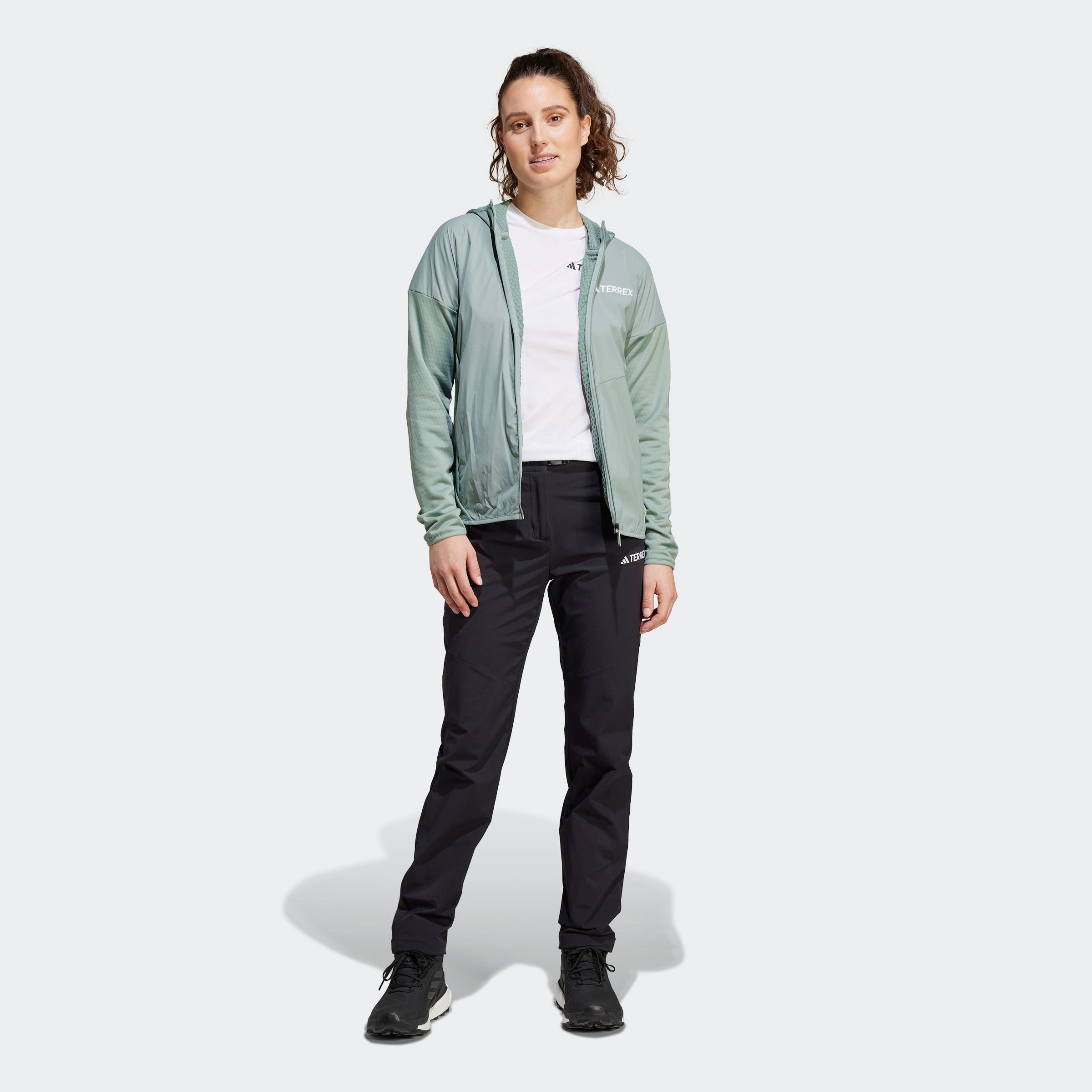 adidas TERREX Cardigan W XPR WIND FL H (1-delig)